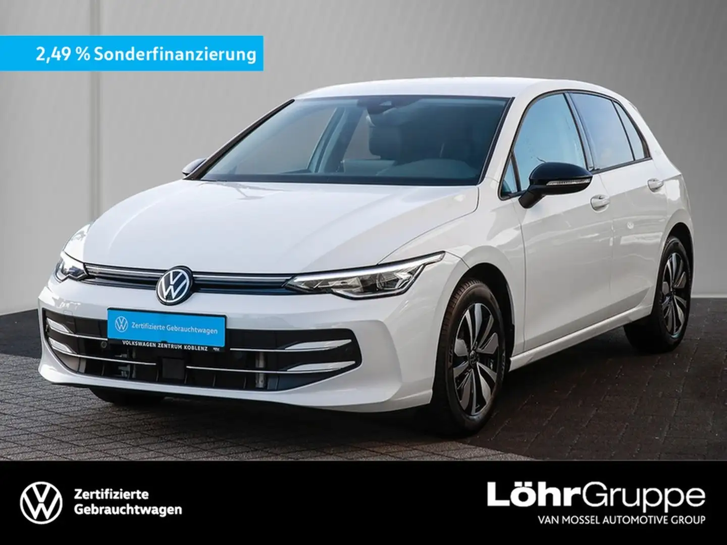 Volkswagen Golf VIII 1.5 TSI Goal AHK/Navi/LED Weiß - 1