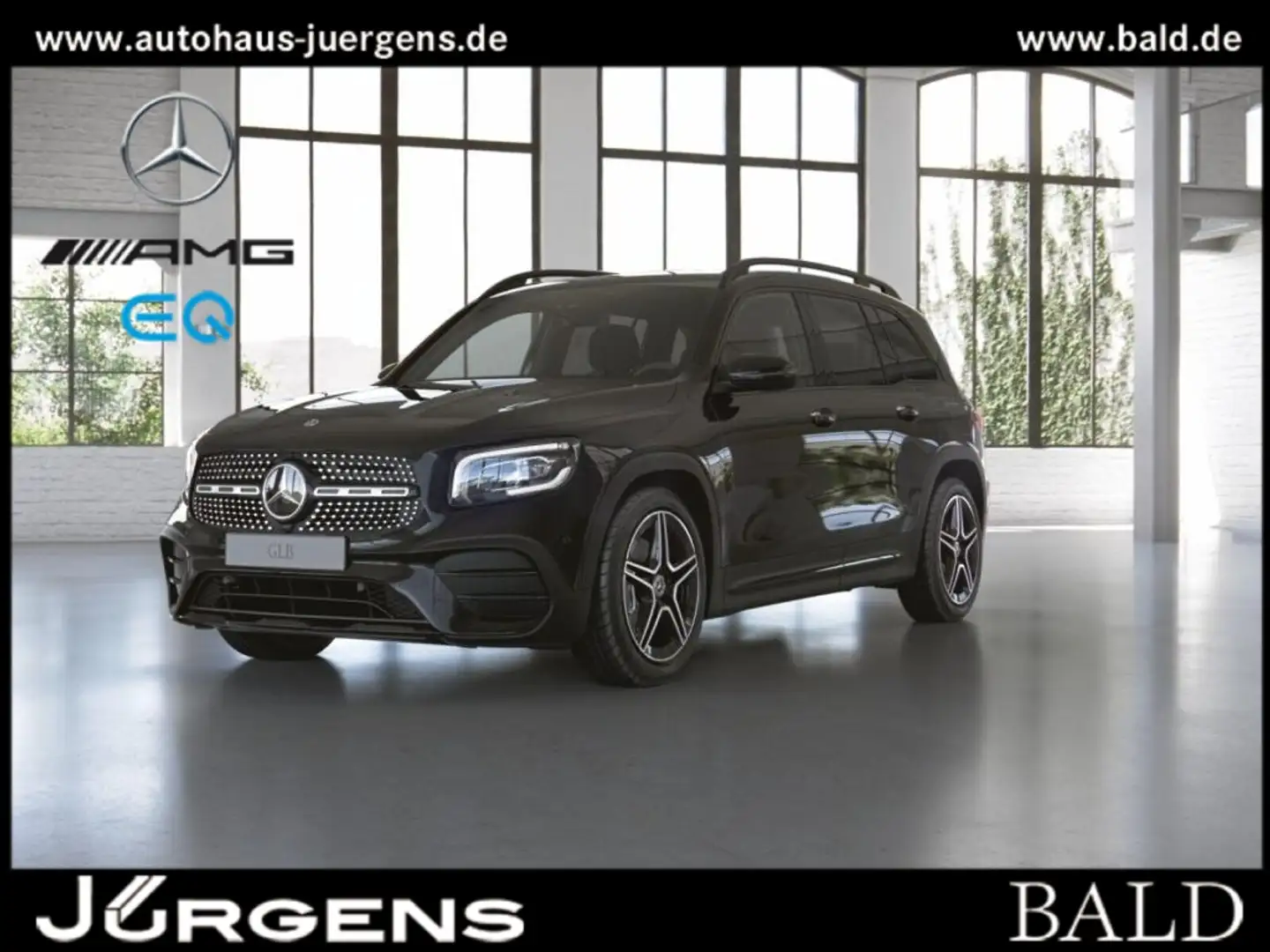 Mercedes-Benz GLB 250 AMG-Sport/Night/LED/Cam/Tempo/Ambi/19" Schwarz - 1