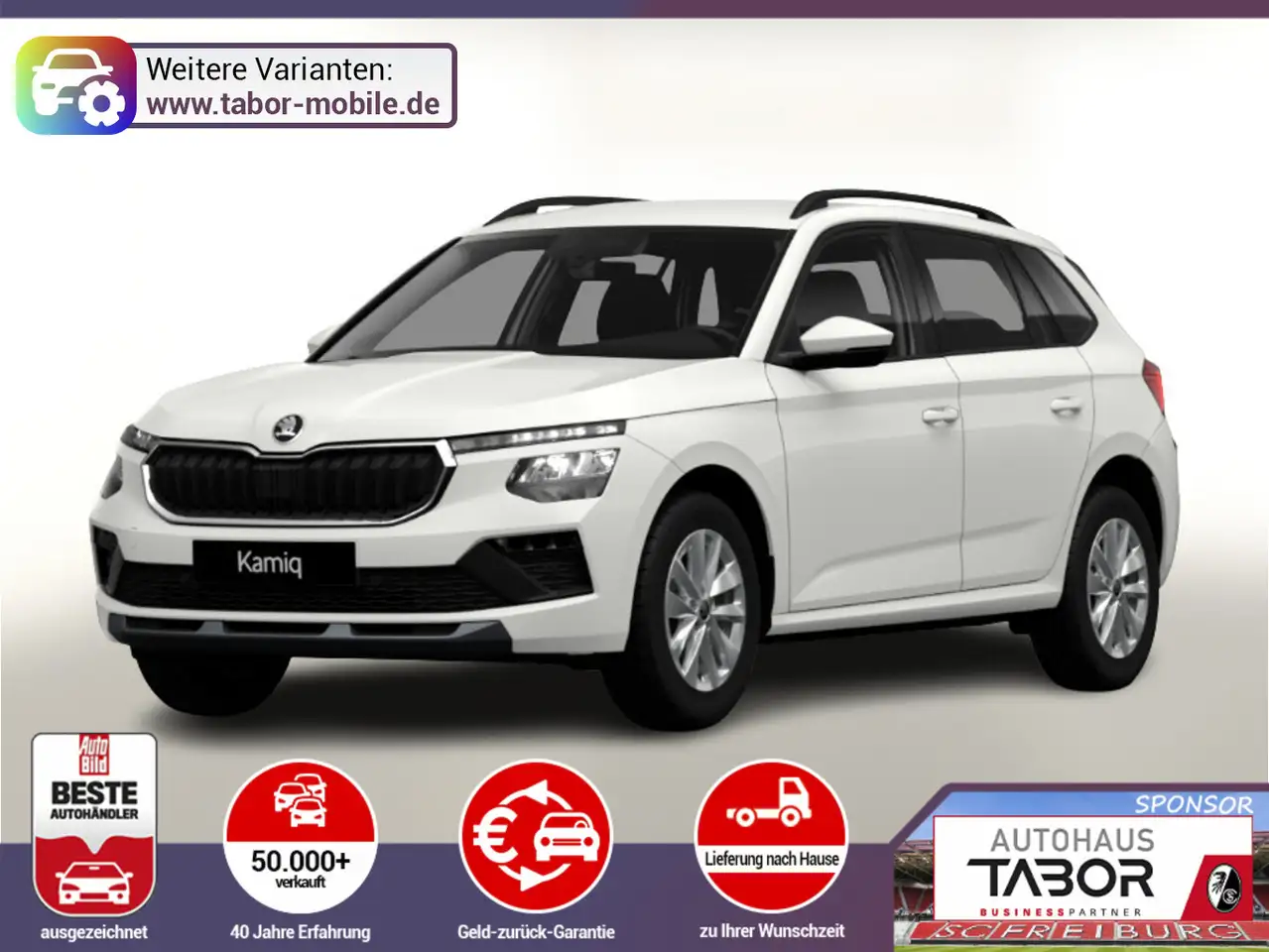 Skoda Kamiq DSG Selec SHZ SunS Kam PDC VirtC UVP-34%* — photo 1 of 15