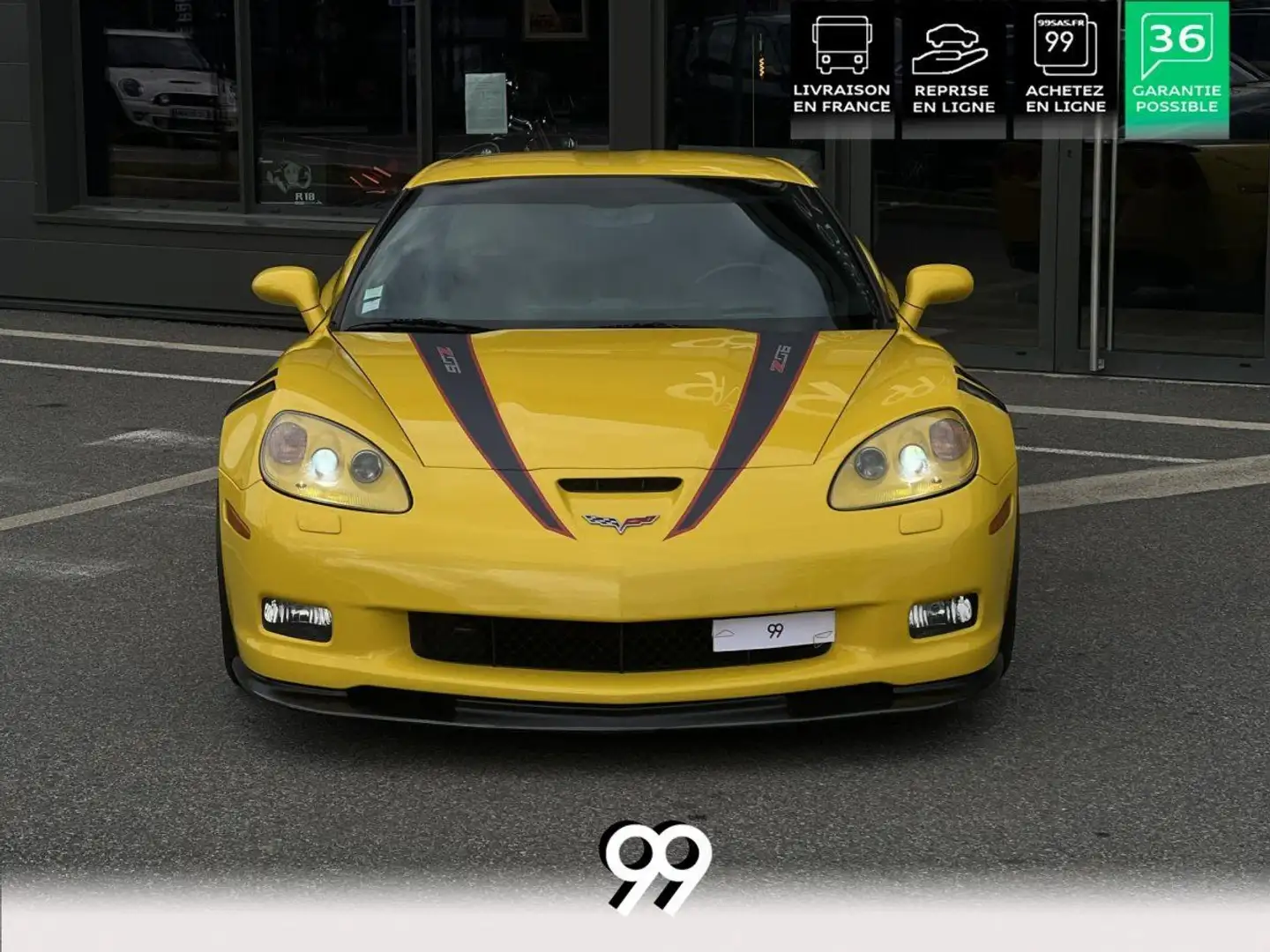 Chevrolet Corvette 7.0 V8 512 Z06 LIVRAISON/REPRISE/LOA/CREDIT Sarı - 2