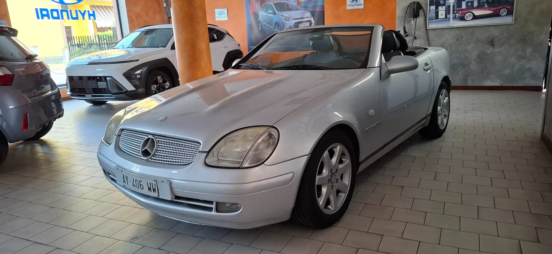 Mercedes-Benz SLK 200 SLK 200 kompressor iscritta ASI con CRS Argento - 2