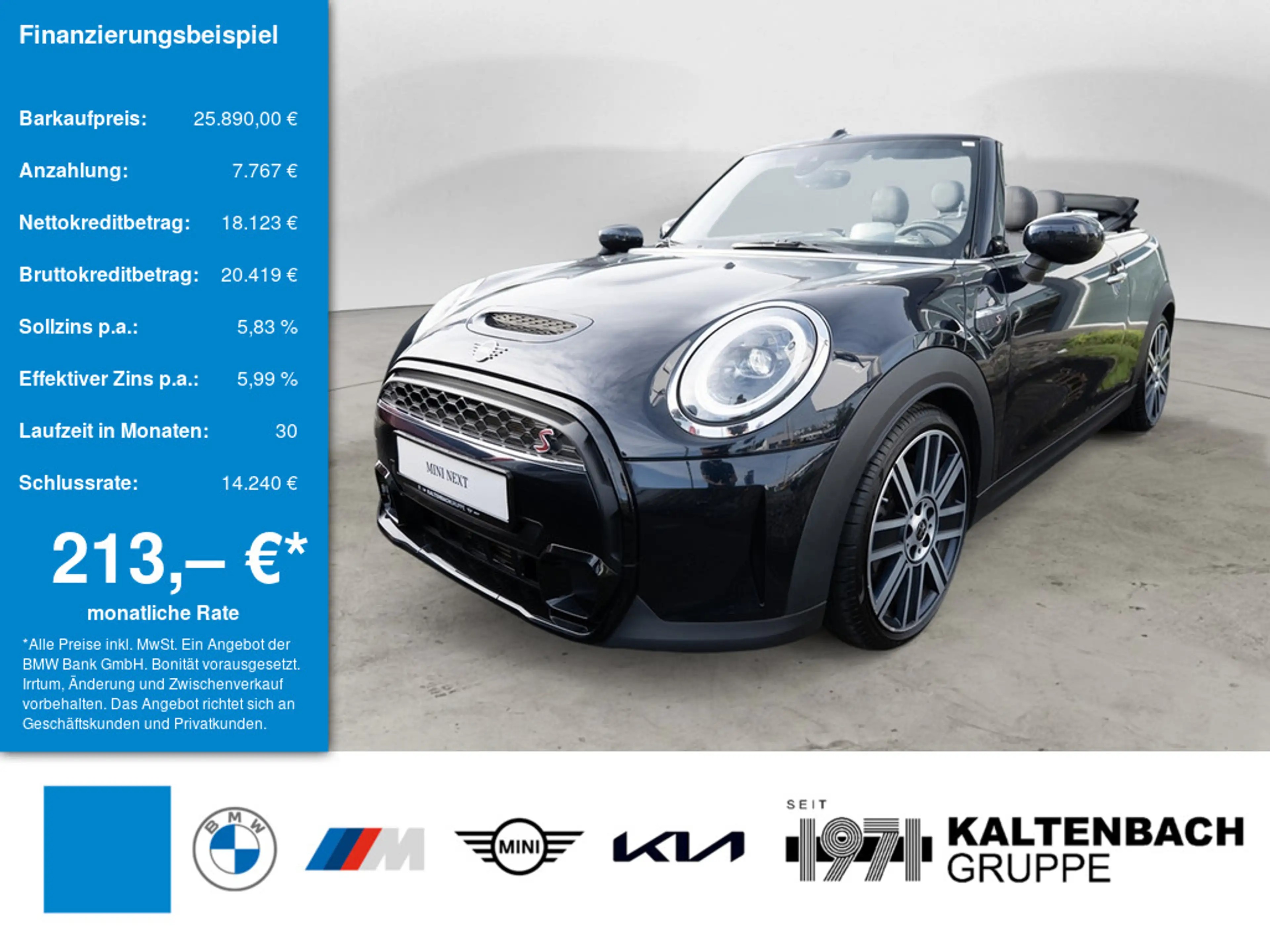 MINI Cooper S Cabrio MINI Yours Trim FACEL. HUD