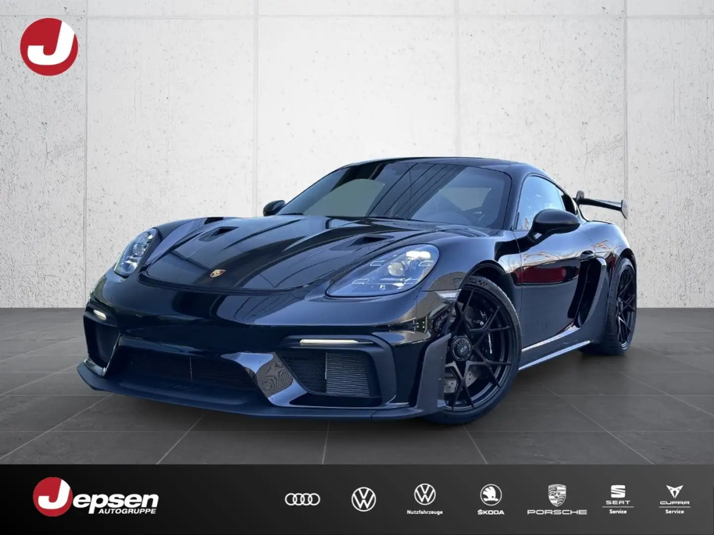 Porsche Cayman GT4 RS 718 Weissach Clubsport Liftsystem Zwart - 1