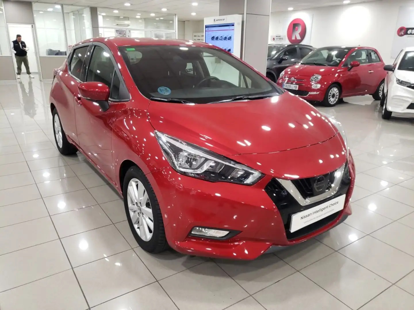 Nissan Micra 1.0 IG-T N-CONNECTA 74KW 100 5P Rojo - 2