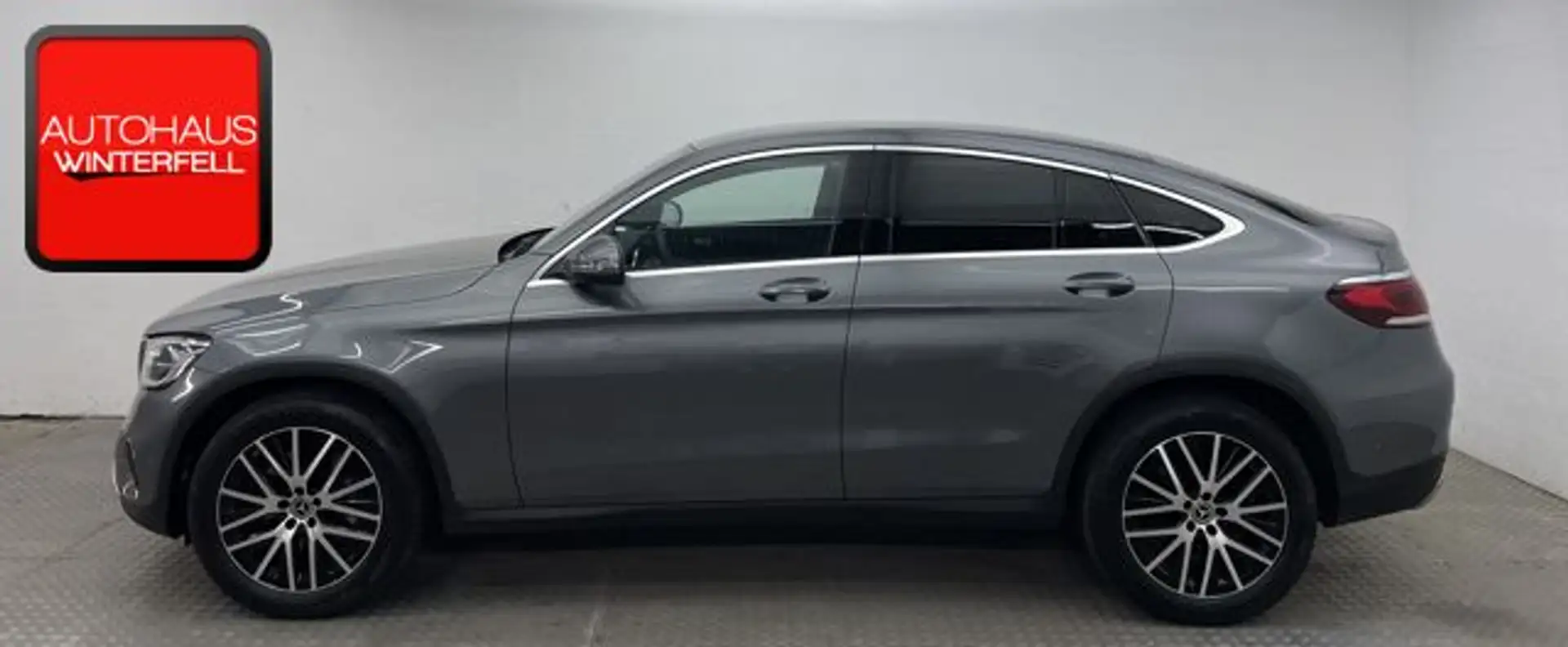 Mercedes-Benz GLC 300 d 4M COUPE AHK+HUD+360+DISTRONIC+LED+ Grau - 2