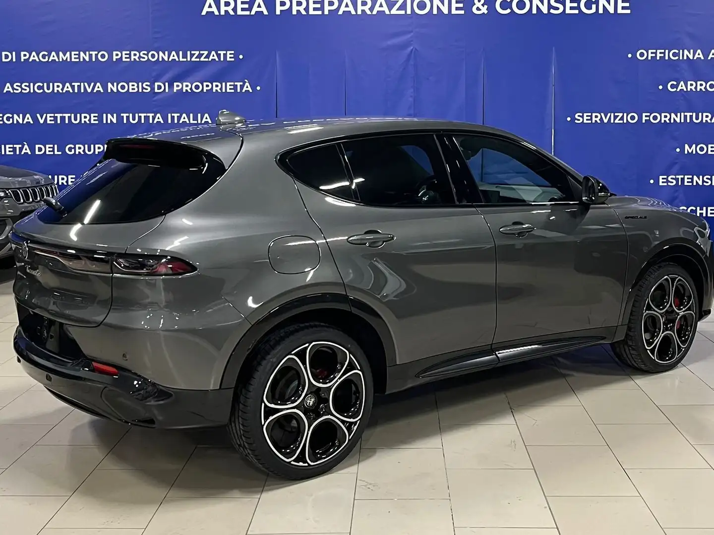 Alfa Romeo Tonale 1.5 hybrid Speciale 160cv NUOVA PRONTA CONSEGNA Grigio - 2