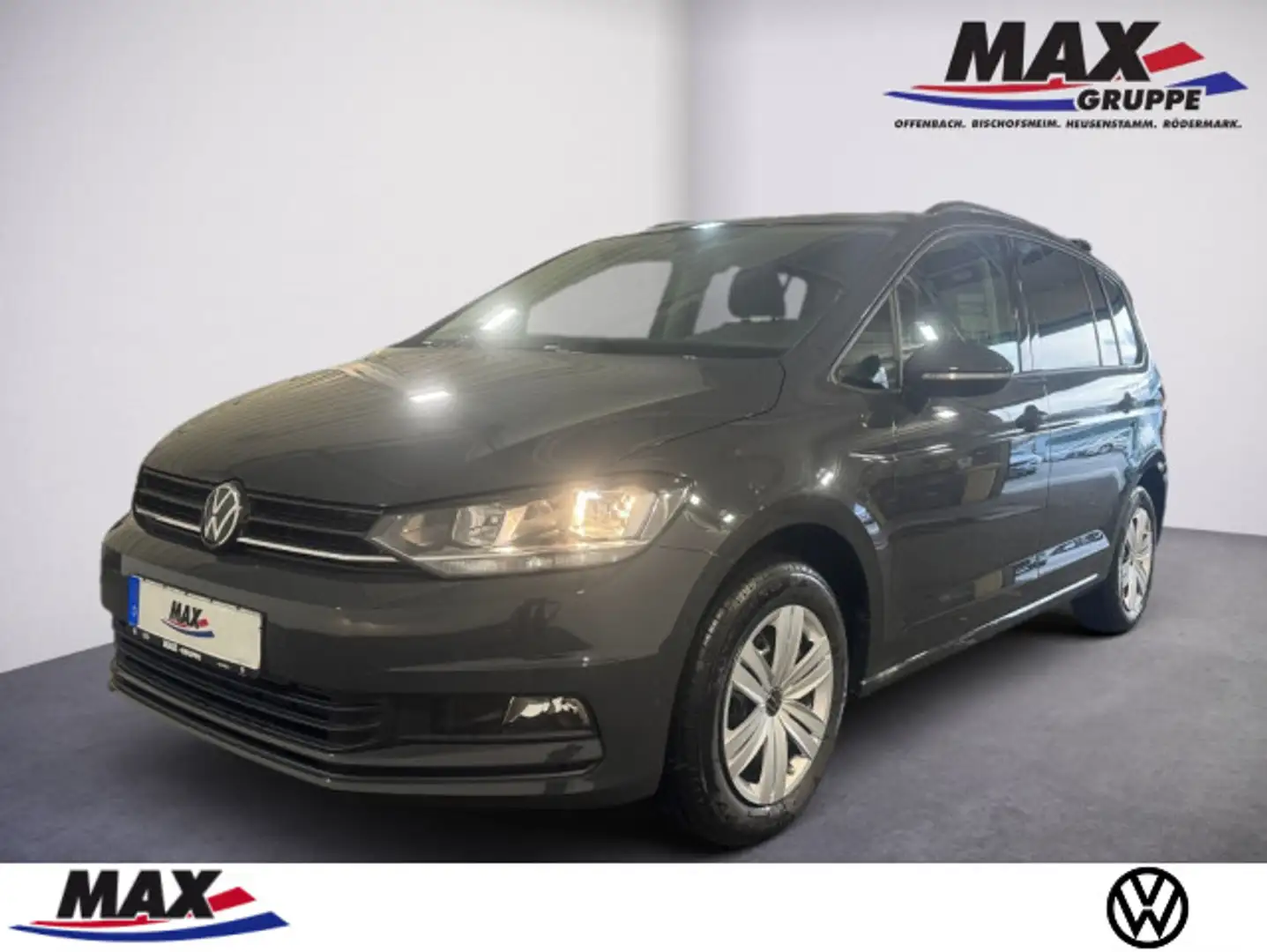 Volkswagen Touran TAXI / MIETWAGEN 2.0 TDI 150 PS DSG LED+A Grau - 1