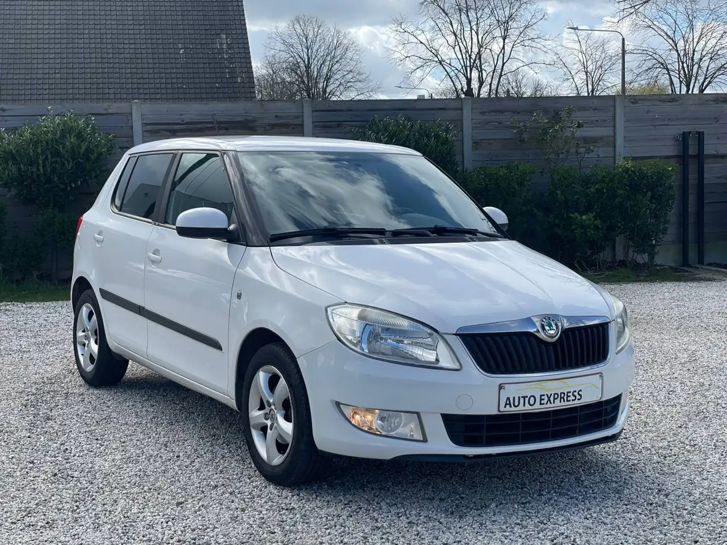 Skoda Fabia 1.2 Benzine/Clima/Eur5b/Gekeurd/Garantie/*** Blanc - 1