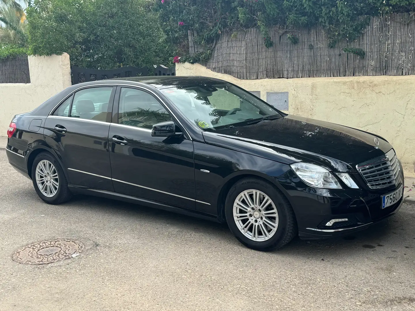 Mercedes-Benz E 350 E 350CDI TECHO+NAVI+CUERO Negro - 2