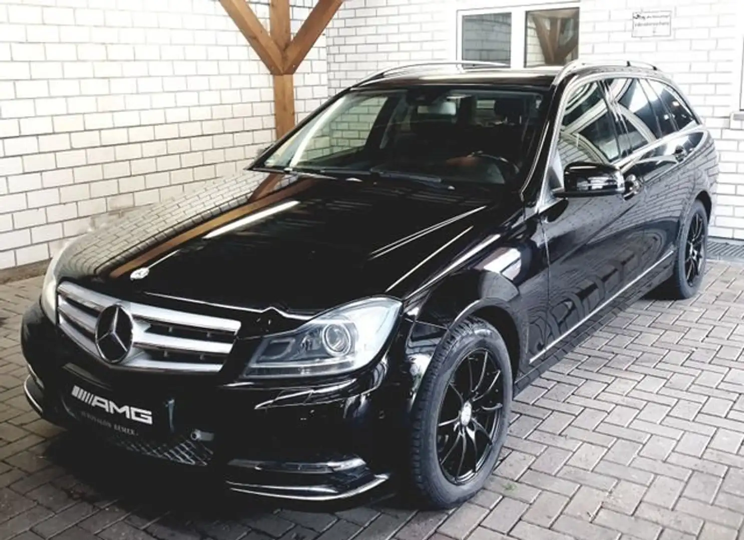 Mercedes-Benz C 200 C 200 T CDI vantgarde Leder Navi Xenon Sitzheizung Schwarz - 1