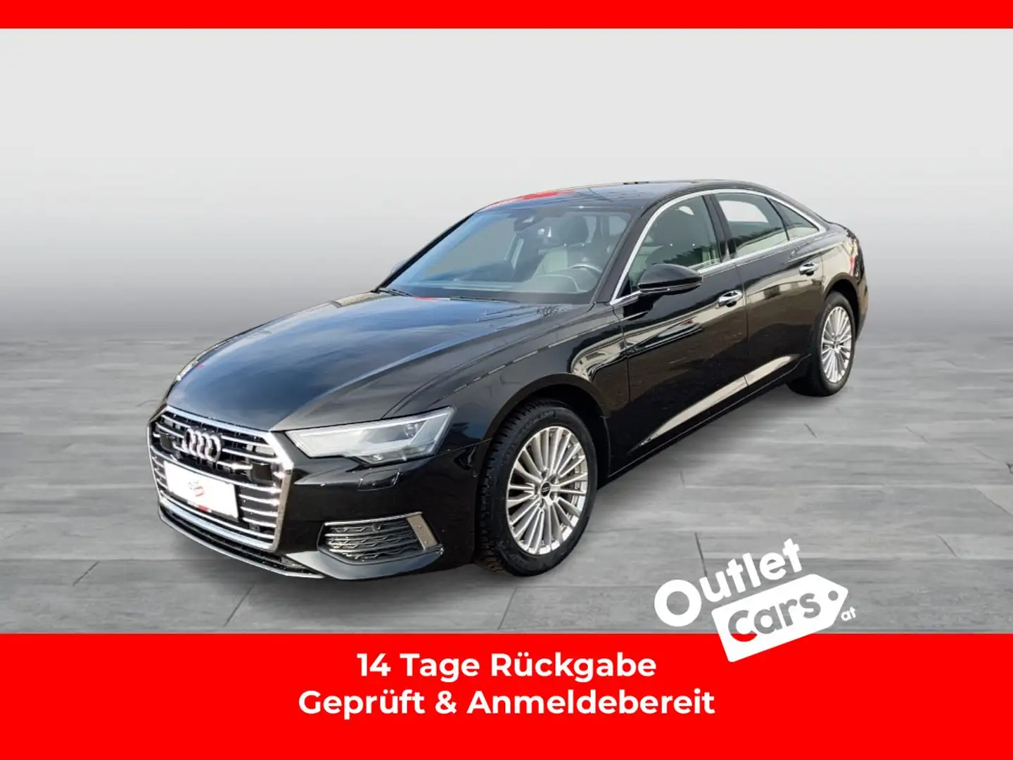 Audi A6 40 2.0 TDI LED+LEDER+NAVI+RADAR+RFK+VIRTUAL Schwarz - 1