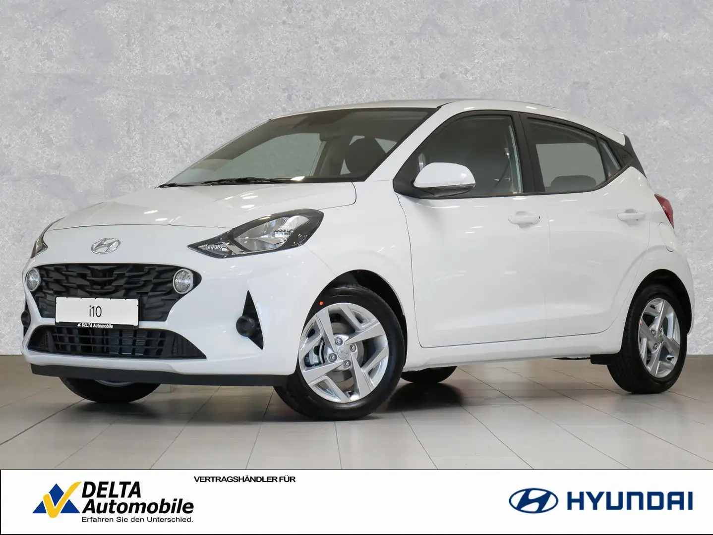 Hyundai i10 1.0 67PS AT Trend Carplay Sitzheizung Weiß - 1
