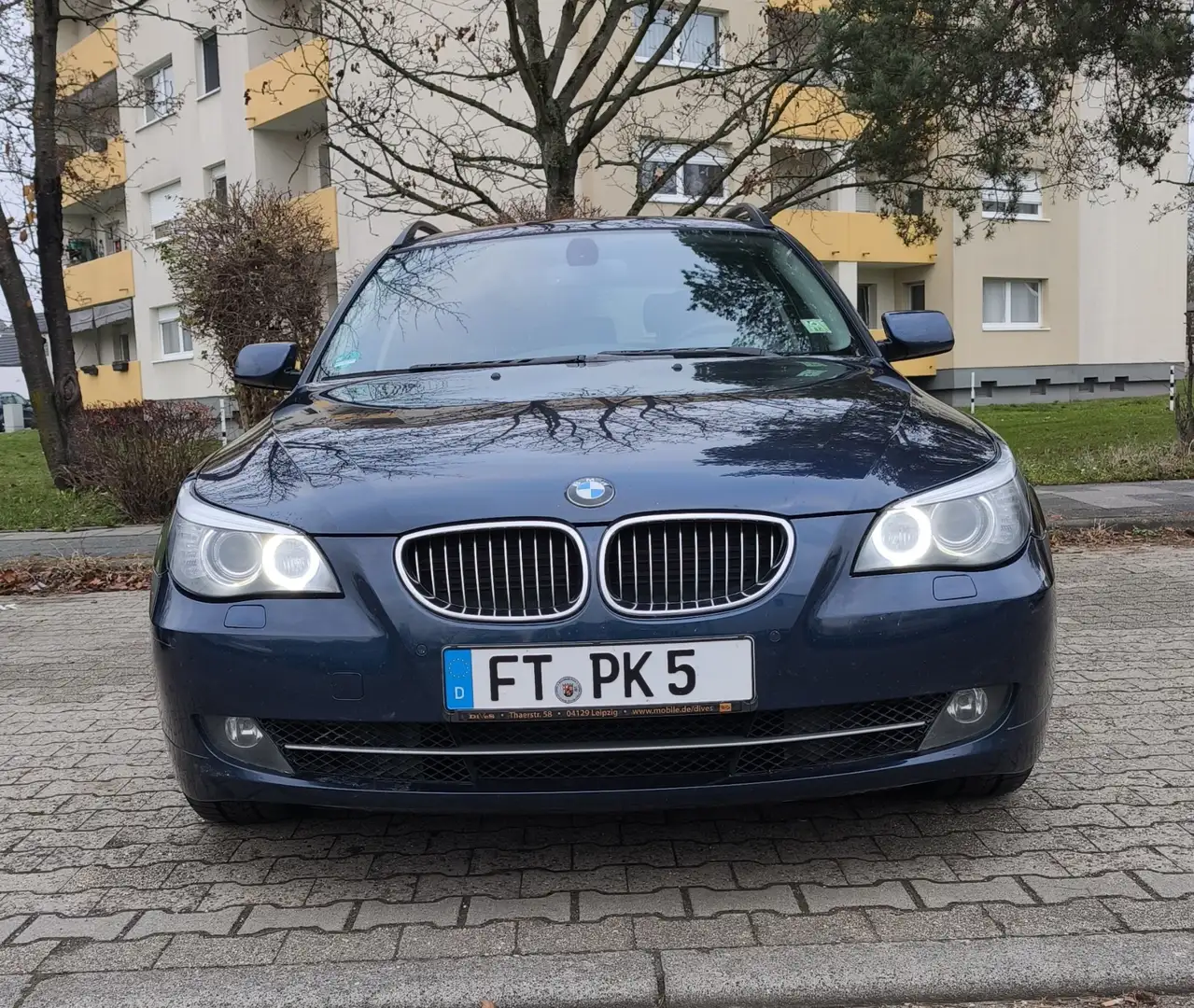 BMW 535 535d Touring Sport-Aut. Bleu - 1