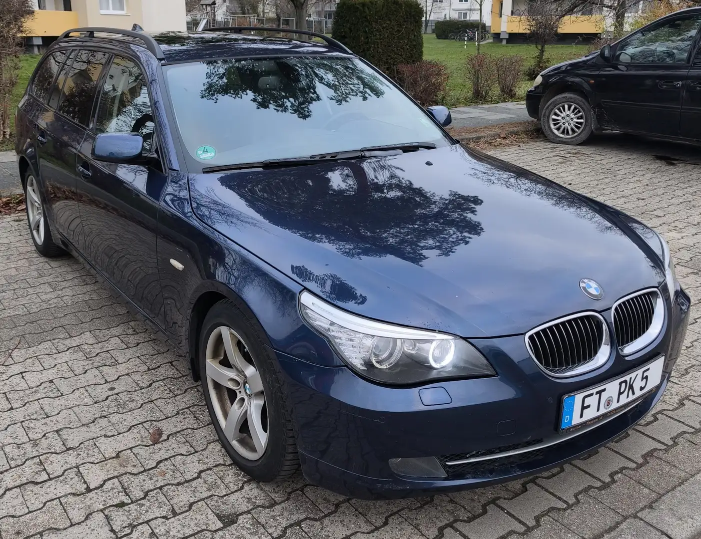 BMW 535 535d Touring Sport-Aut. Bleu - 2