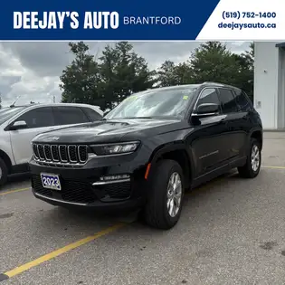 Black 2023 Jeep Grand Cherokee SUV / Crossover Four-Wheel Drive 8-Speed Automatic