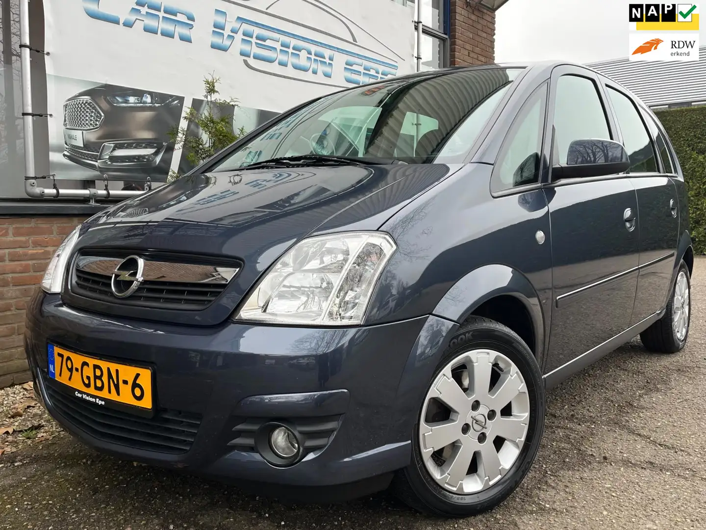 Opel Meriva 1.6-16V Temptation|Trekhaak|Airco|Cruise|2e eigena Gris - 1