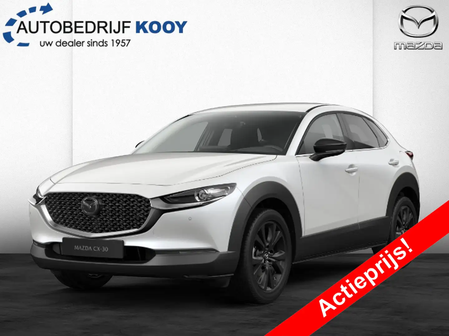Mazda CX-30 2.0 e-SkyActiv-X 186 Homura Blanc - 1