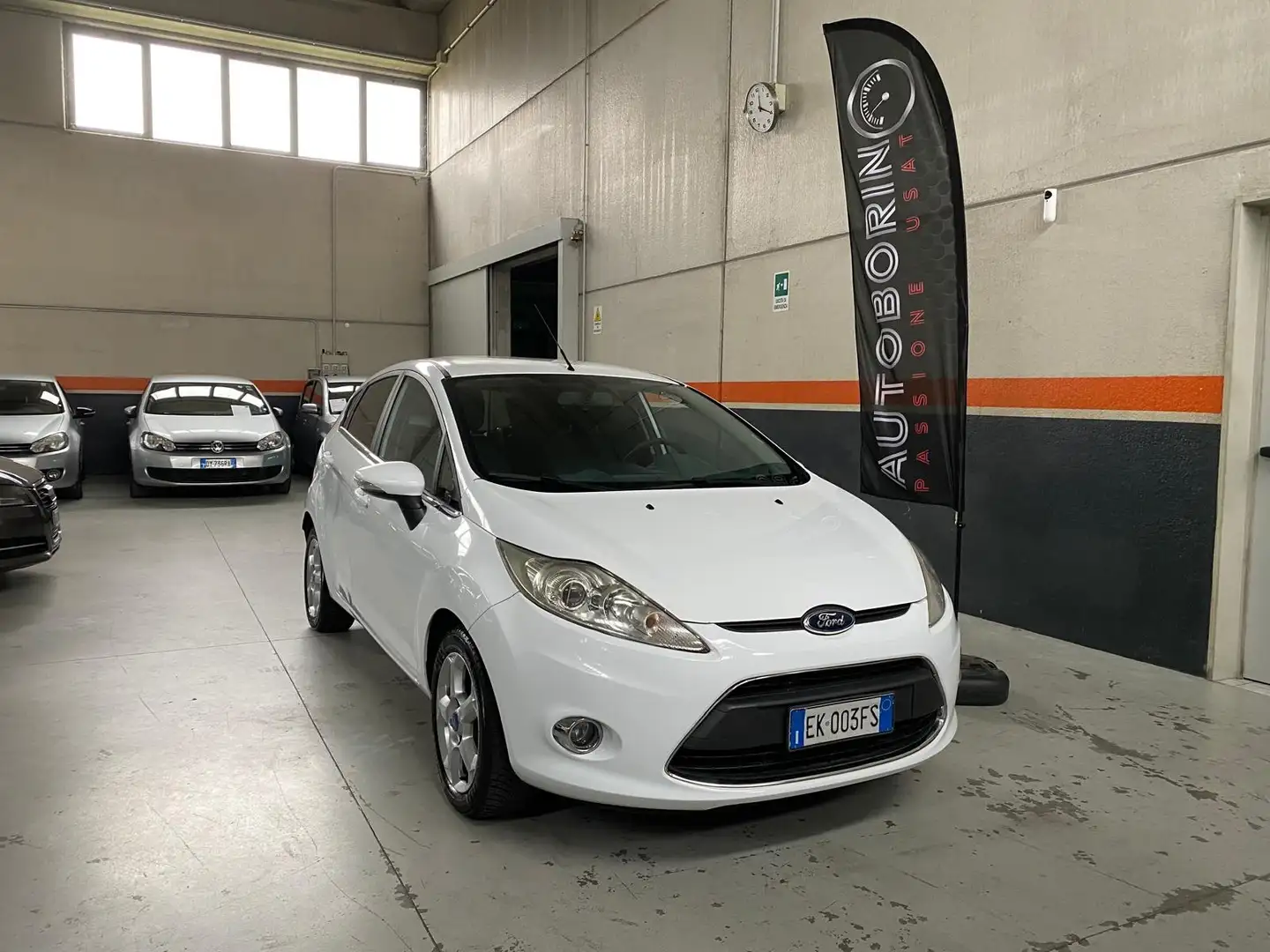 Ford Fiesta Fiesta VI 2011 5p 1.2 16v Titanium Bianco - 1