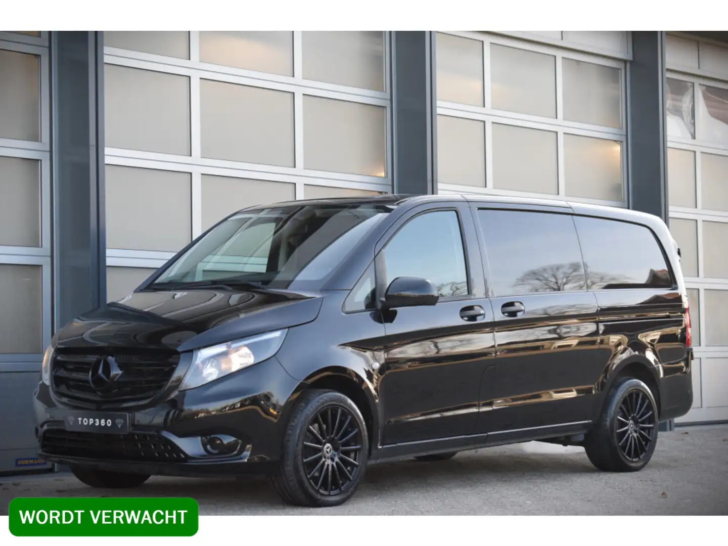 Mercedes-Benz Vito 116 CDI Lang Dubbele schuifdeur | Trekhaak | Bumpe Schwarz - 1