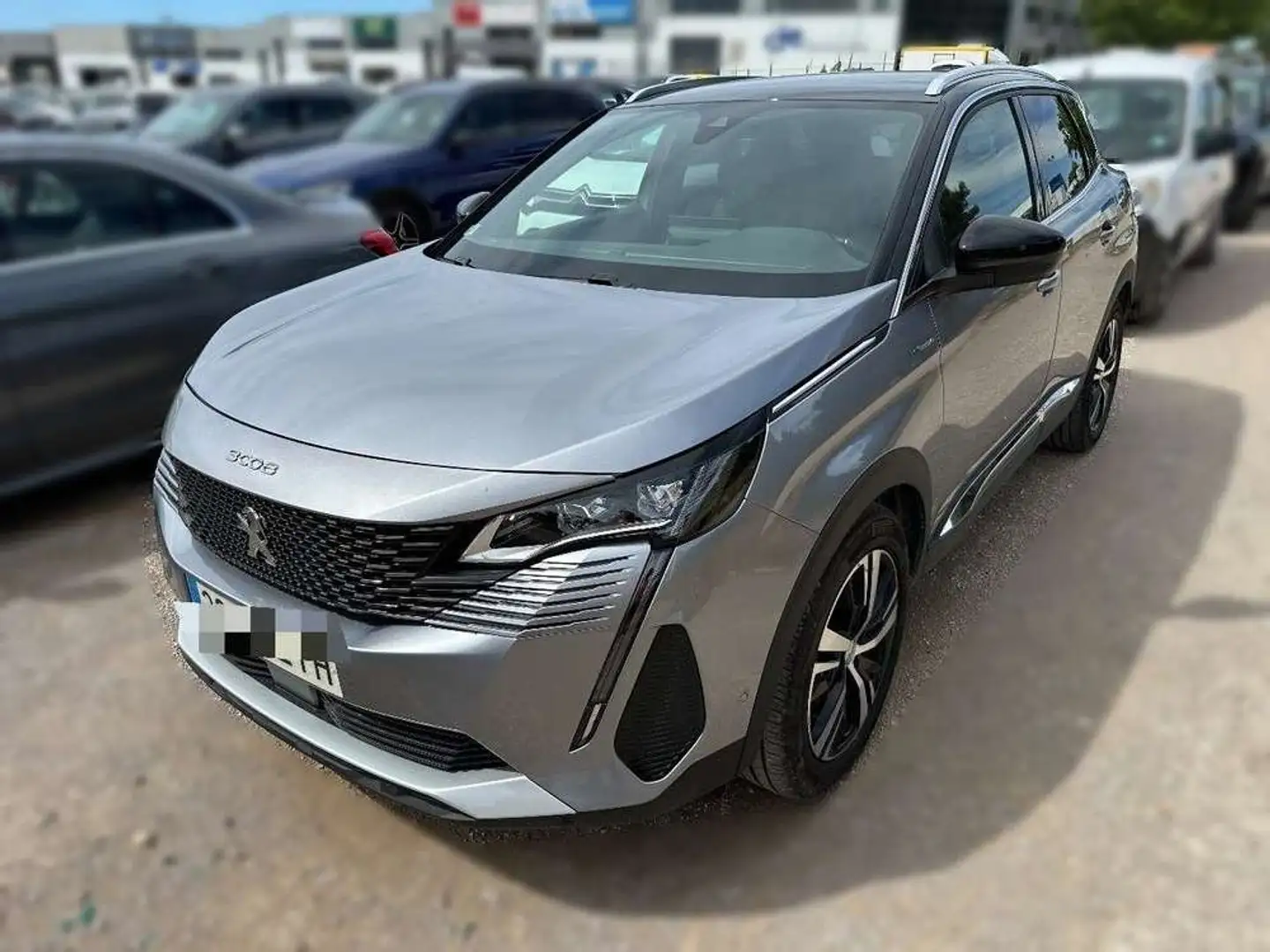Peugeot 3008 300 e-EAT8 GT Gris - 1