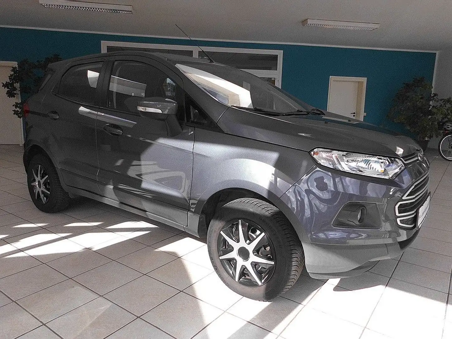 Ford EcoSport Klimaautomatik/Shzg. Orig. 56tkm. Gris - 2