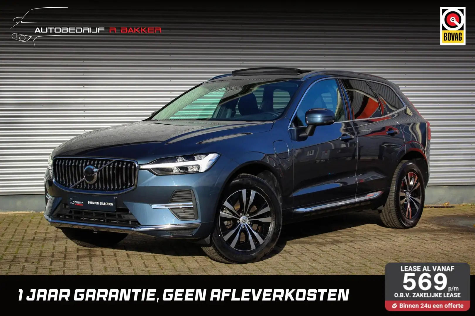 Volvo XC60 2.0 T6 Plug-in hybrid AWD Inscription Expression / Bleu - 1