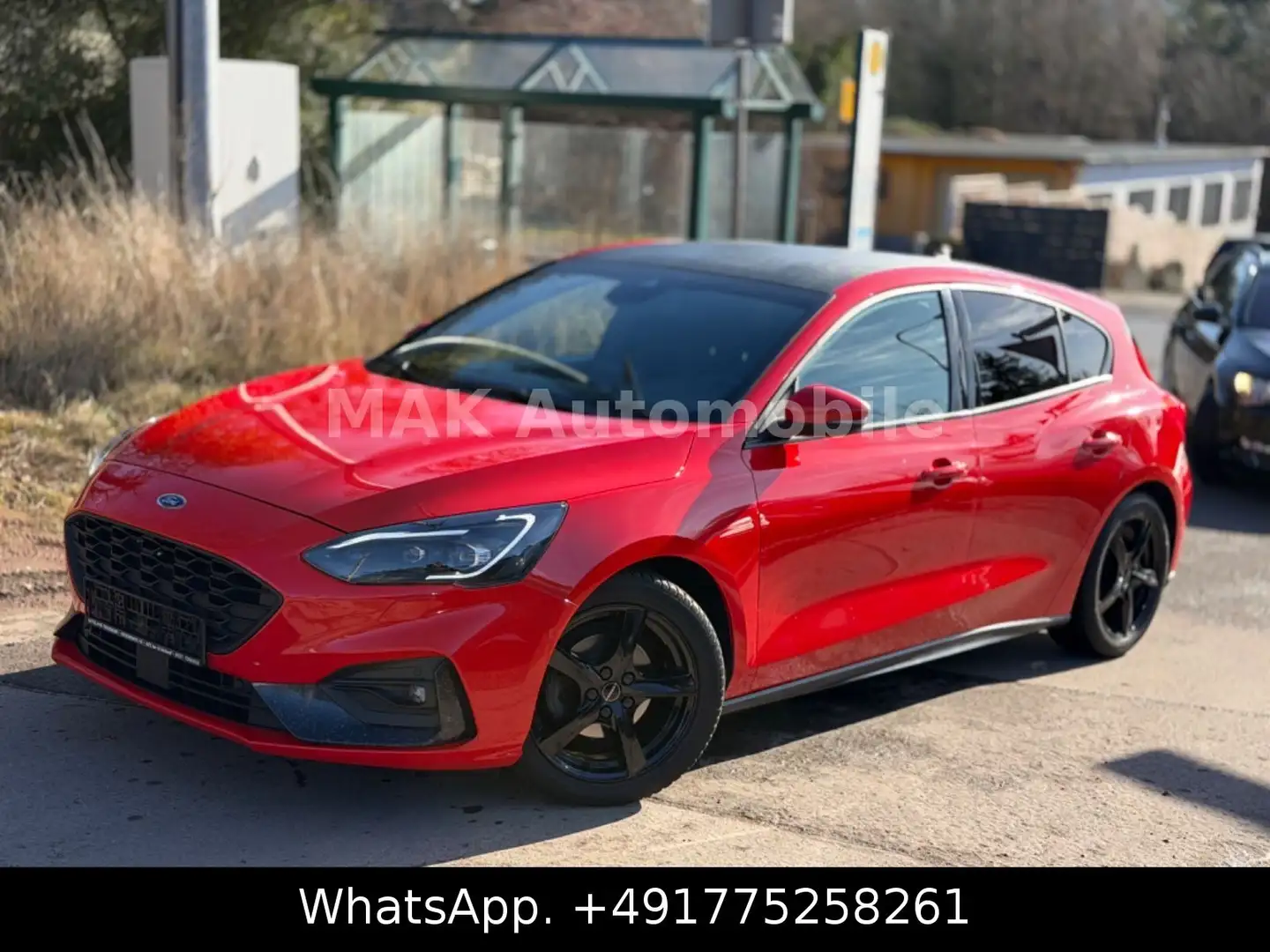 Ford Focus Lim. ST-Line Aut,Navi, Kamera,Euro6 Rouge - 1