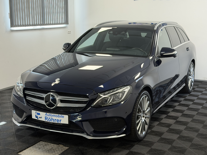 Mercedes-Benz C 400 T 4M AMG Pano HUD Burmester ILS-LED Distr+ — photo 2