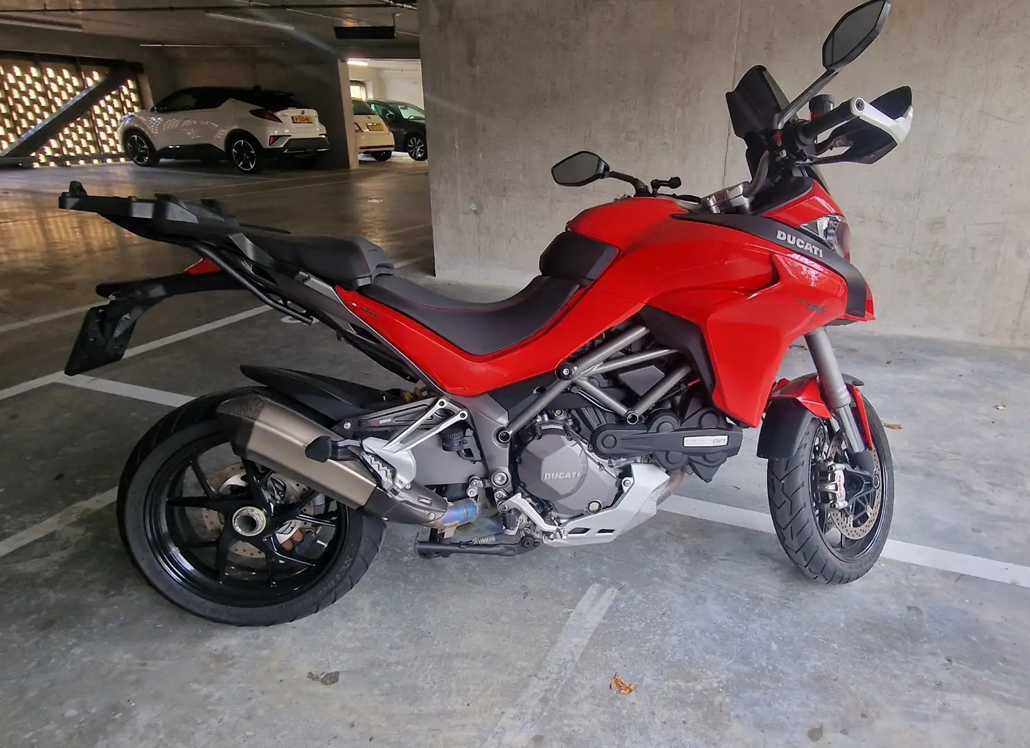 Ducati Multistrada 1260 S        Met volledige kofferset        Akrapovič Rojo - 2