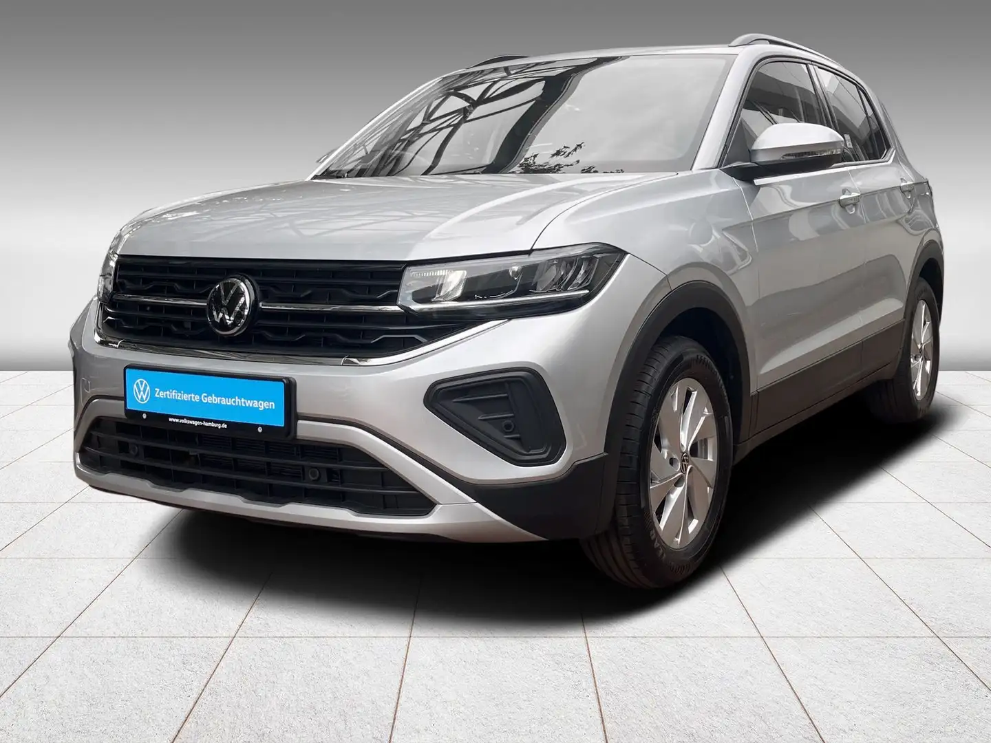 Volkswagen T-Cross 1.0 TSI Life LED Navi Kamera ACC Silber - 2