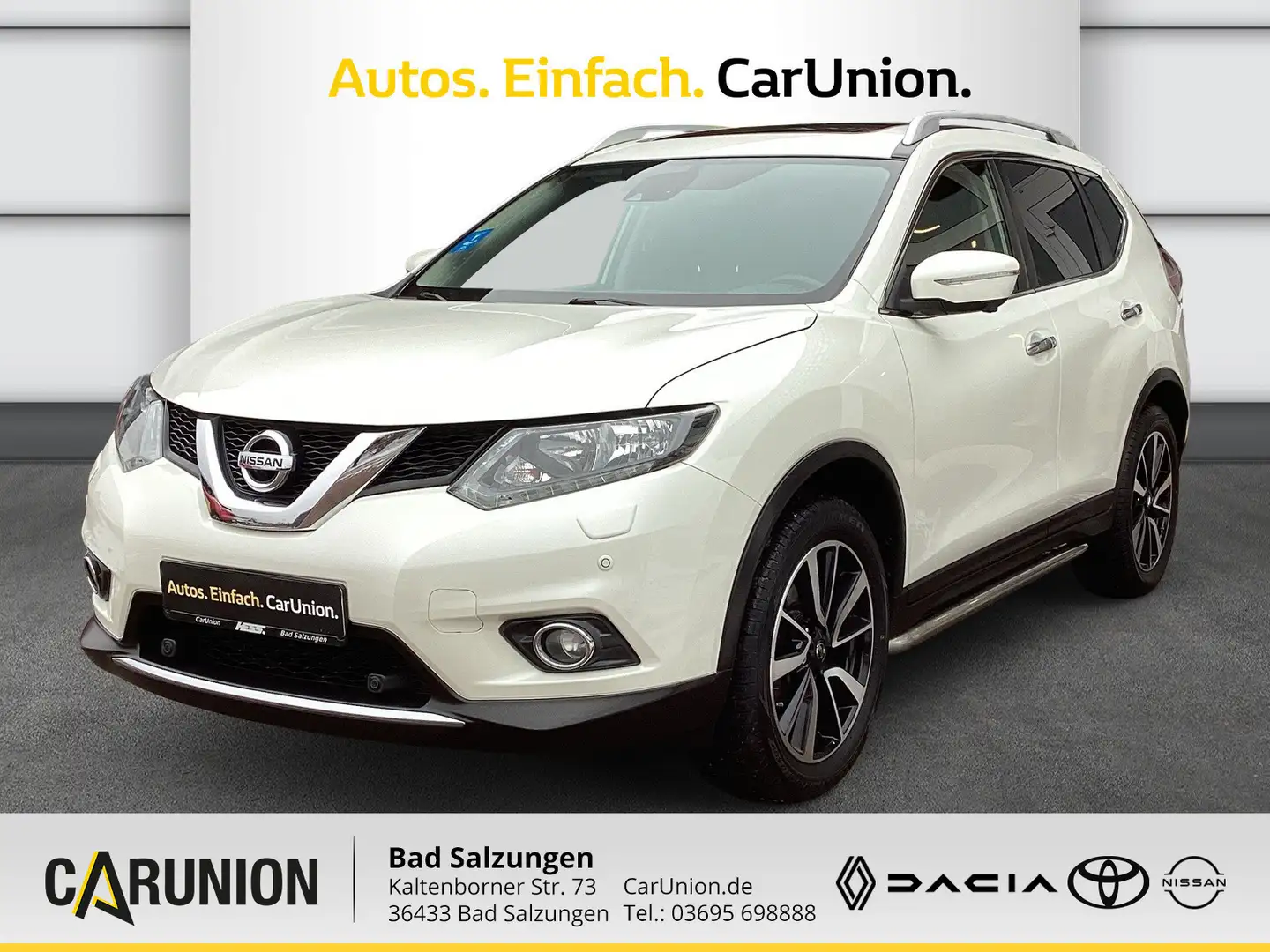 Nissan X-Trail N-Vision 2.0 Allrad Blanc - 1