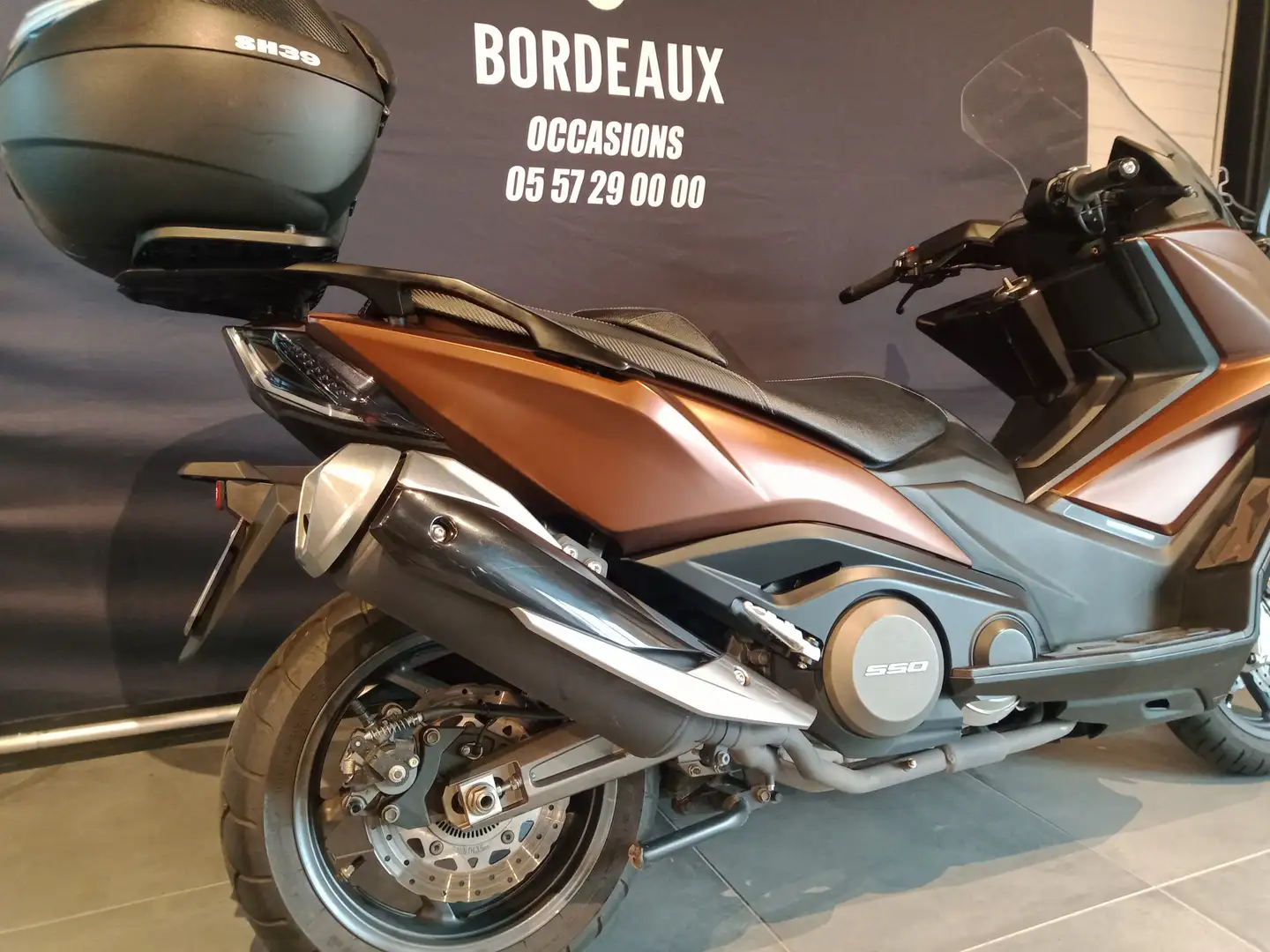Kymco AK 550 Brun - 2