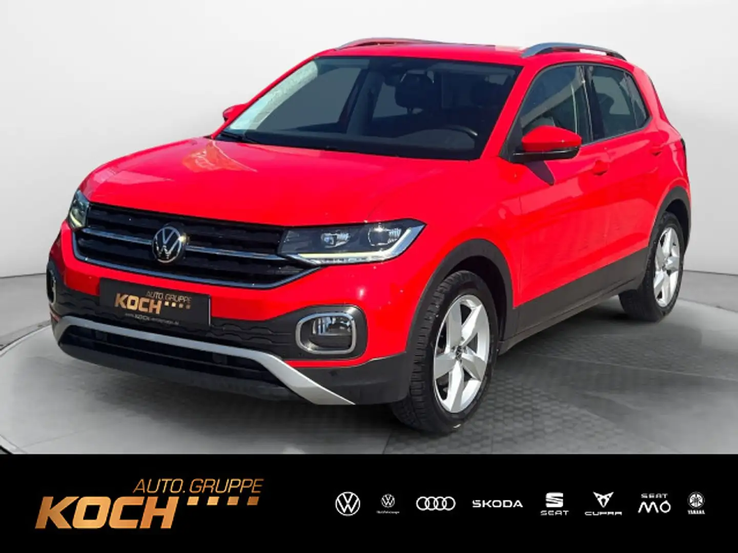 Volkswagen T-Cross 1.5TSI Style DSG Navi LED Kamera Rot - 1