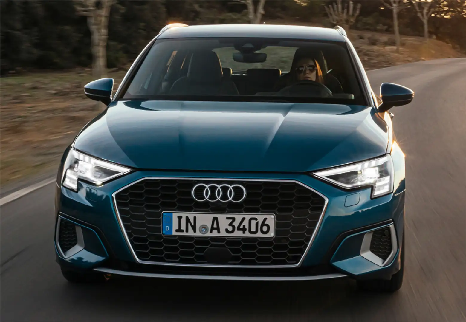 Audi A3 Sportback 30TDI Advanced Negro - 2