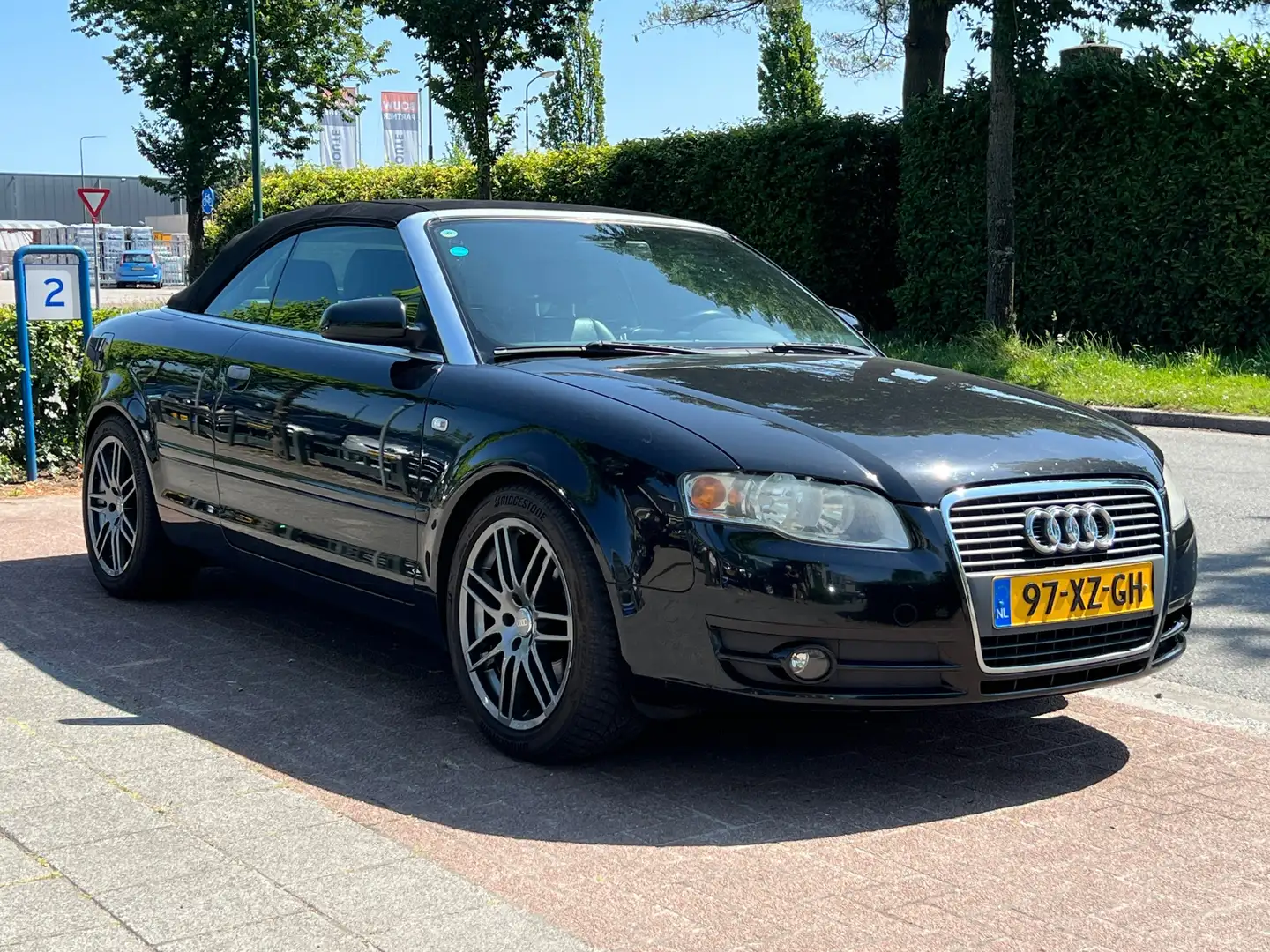 Audi A4 Cabriolet 1.8 Turbo Pro Line * 4-Zits Cabrio | Zwart - 2
