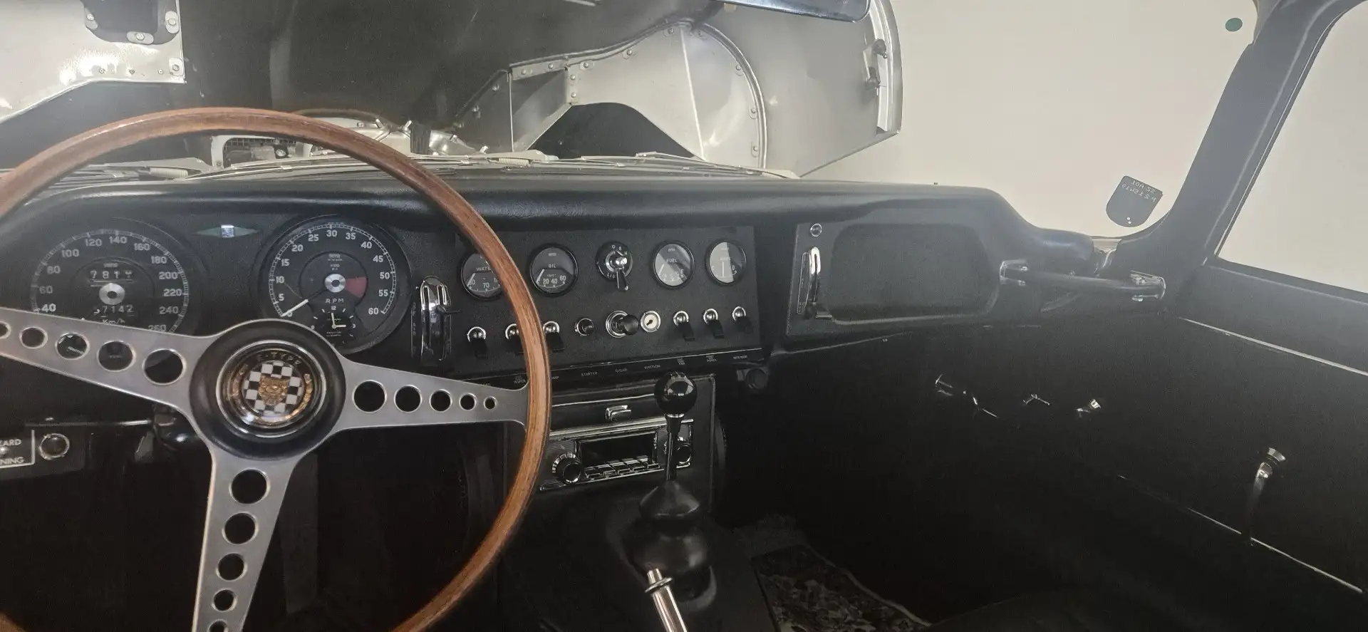 Jaguar E-Type Serie 1/Matching Numbers Silber - 2
