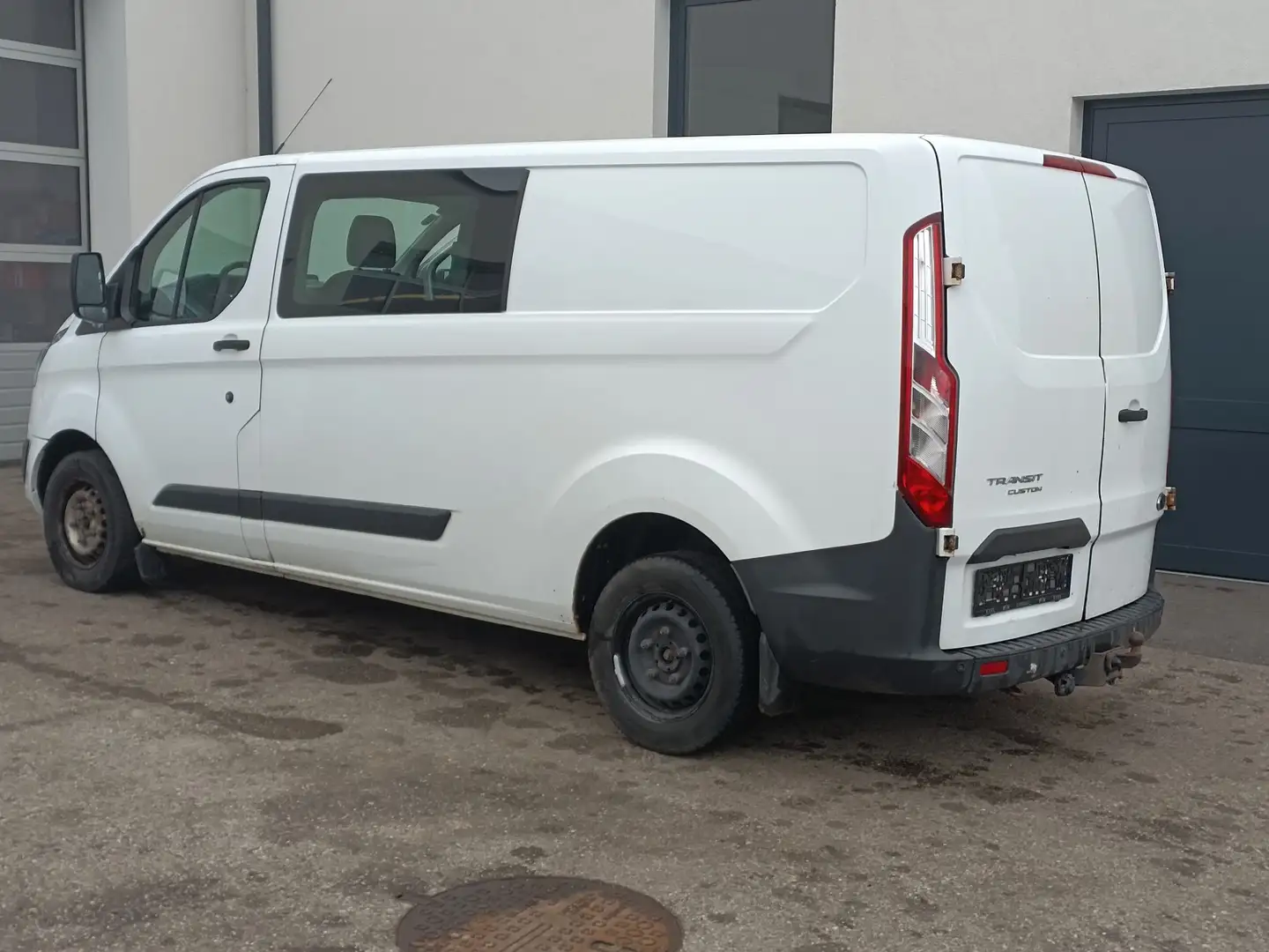 Ford Transit Custom 320 L2 Ambiente 2,0 TDCi,Klima Weiß - 2