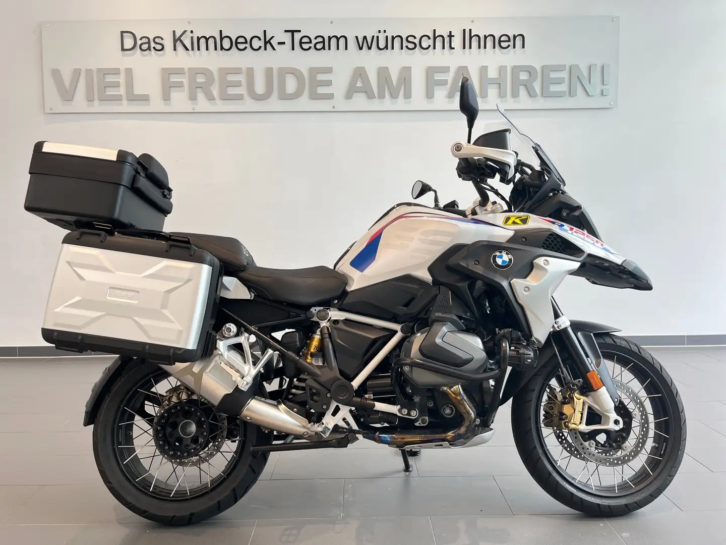 BMW R 1250 GS 4 Pakete / Koffersatz+Topcase Bleu - 1