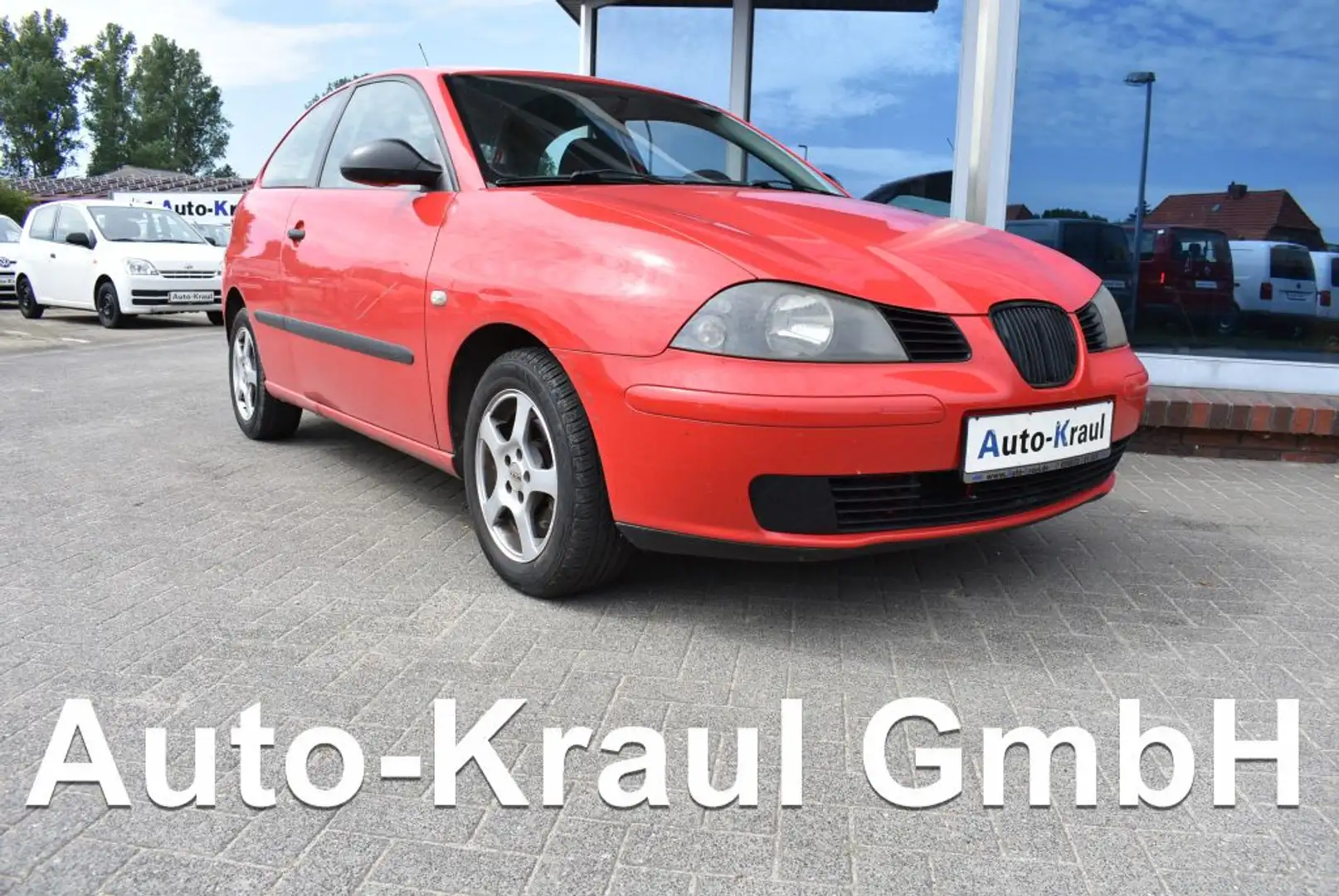 SEAT Ibiza 1.4 16V TÜV neu zzgl. 451.-Euro Stella Klima FH el Rot - 1