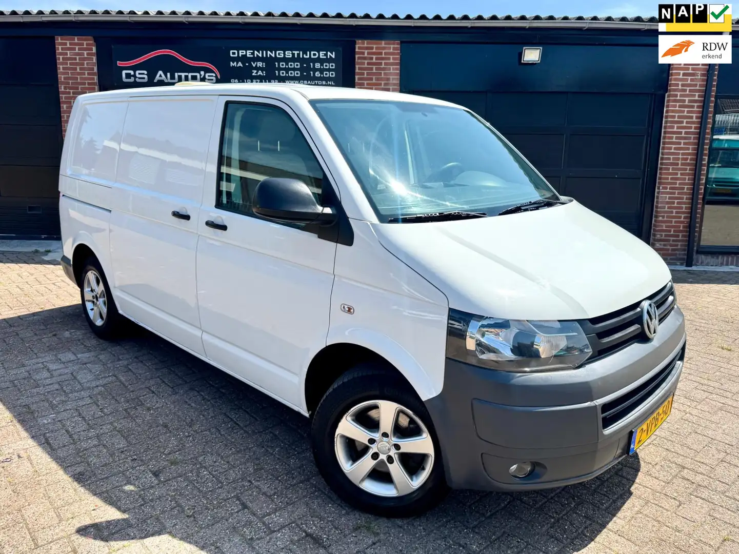 Volkswagen Transporter 2.0 TDI|102PK|AIRCO|NAVI Blanc - 1