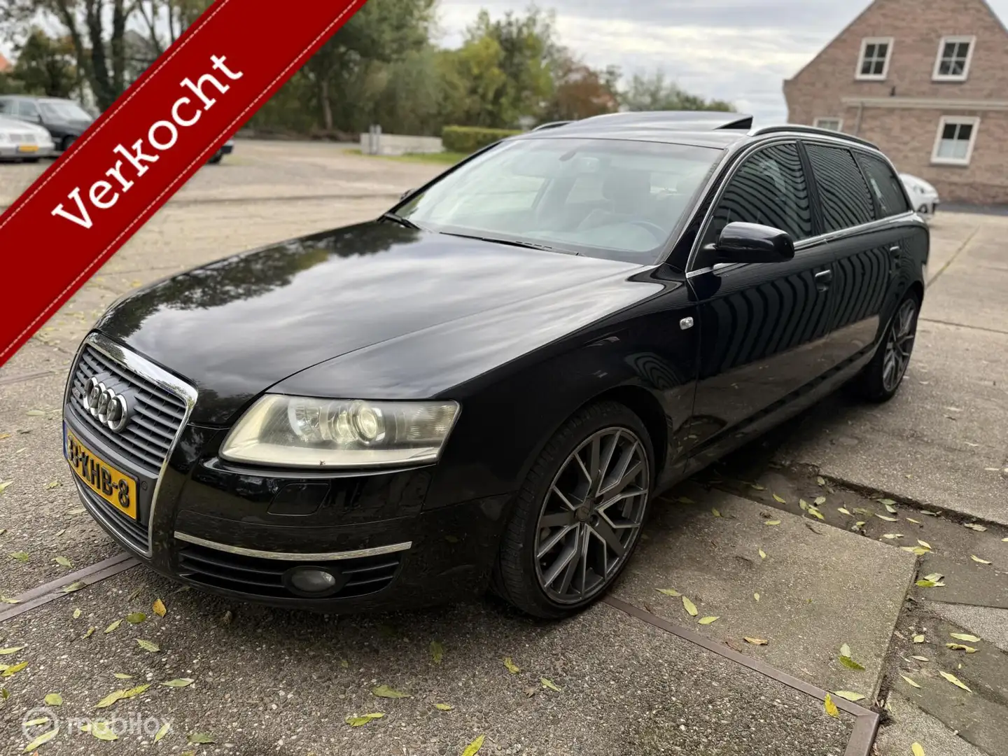 Audi A6 Avant 3.0 TDI S-Line Quattro Leder/Automaat/Luchtv Zwart - 2
