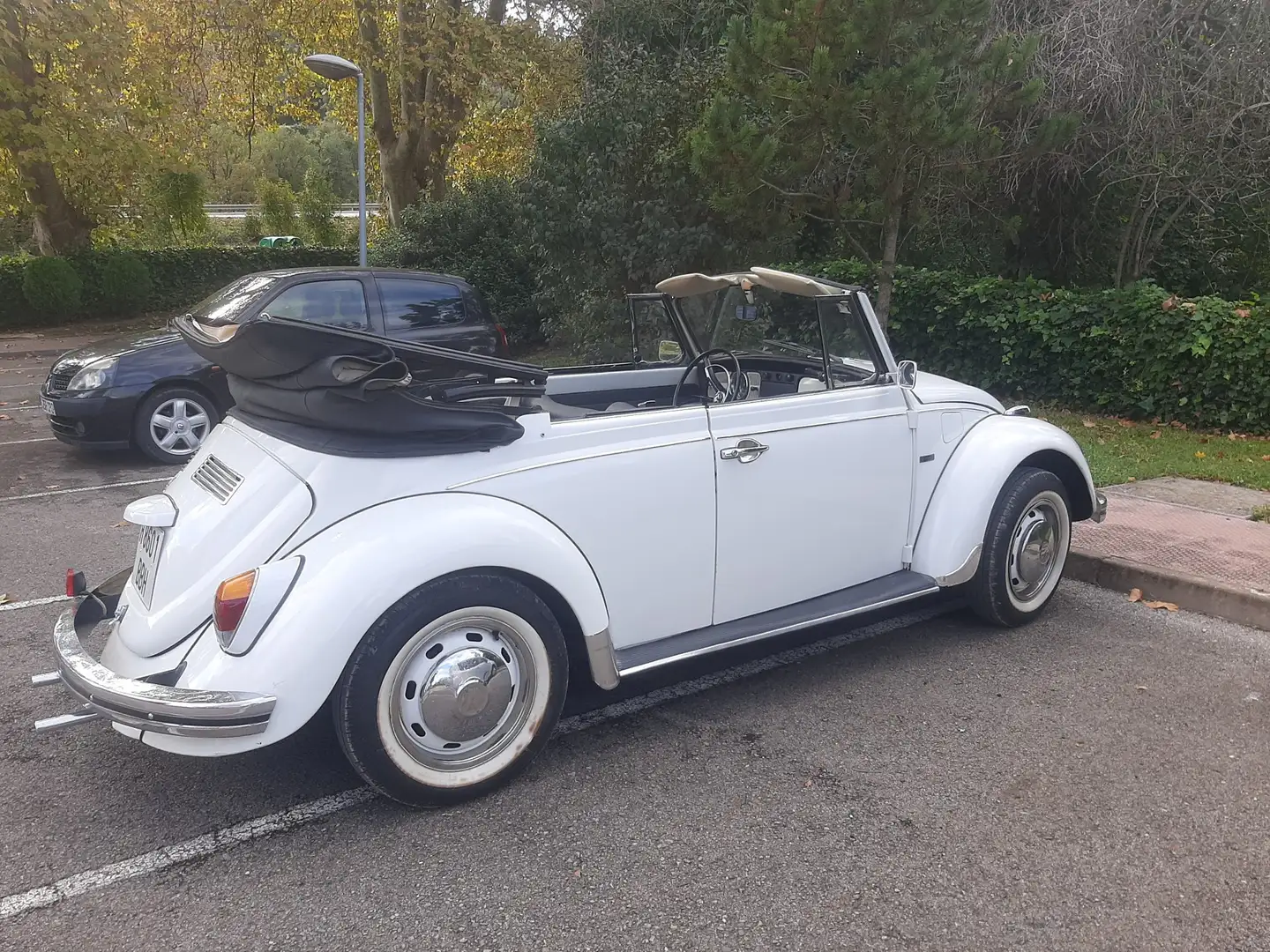 Volkswagen Escarabajo Cabrio original,  Beatle Historico Weiß - 2