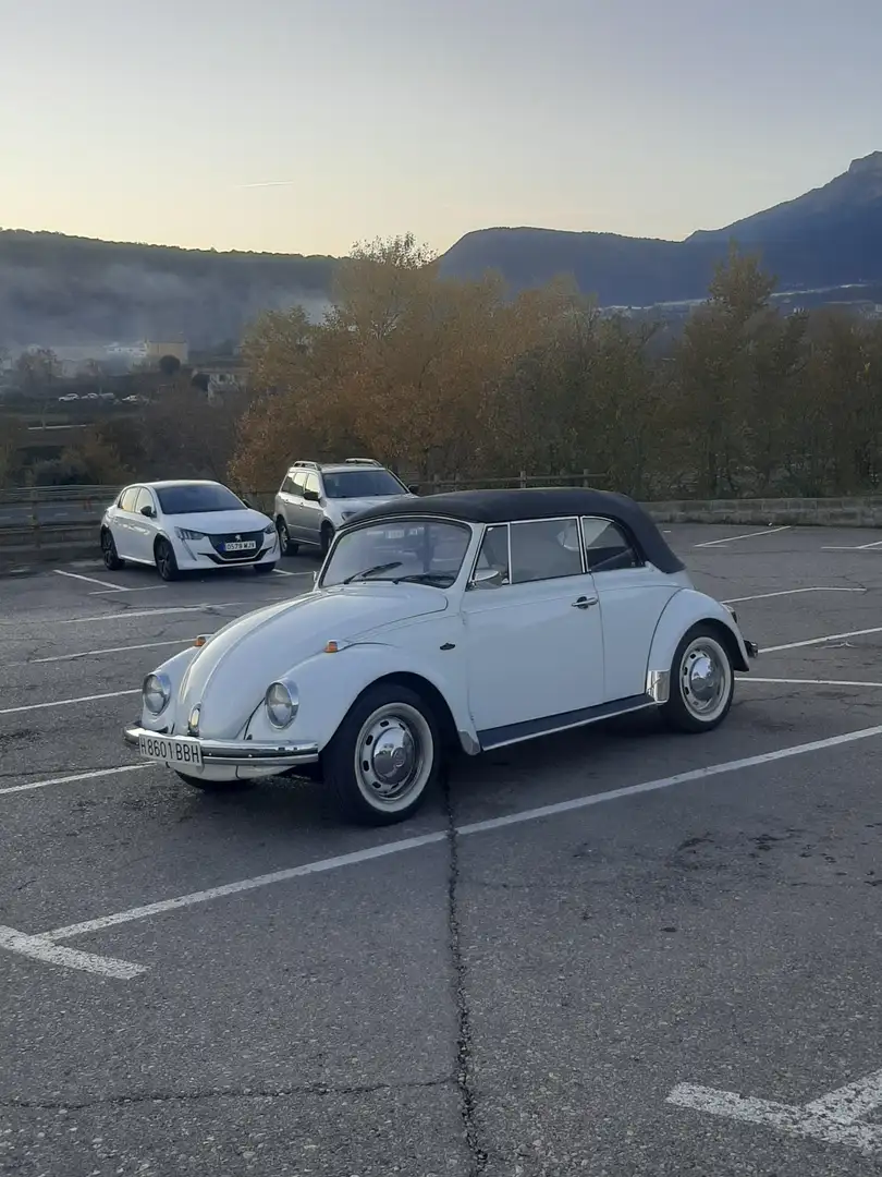 Volkswagen Escarabajo Cabrio original,  Beatle Historico Blanco - 1