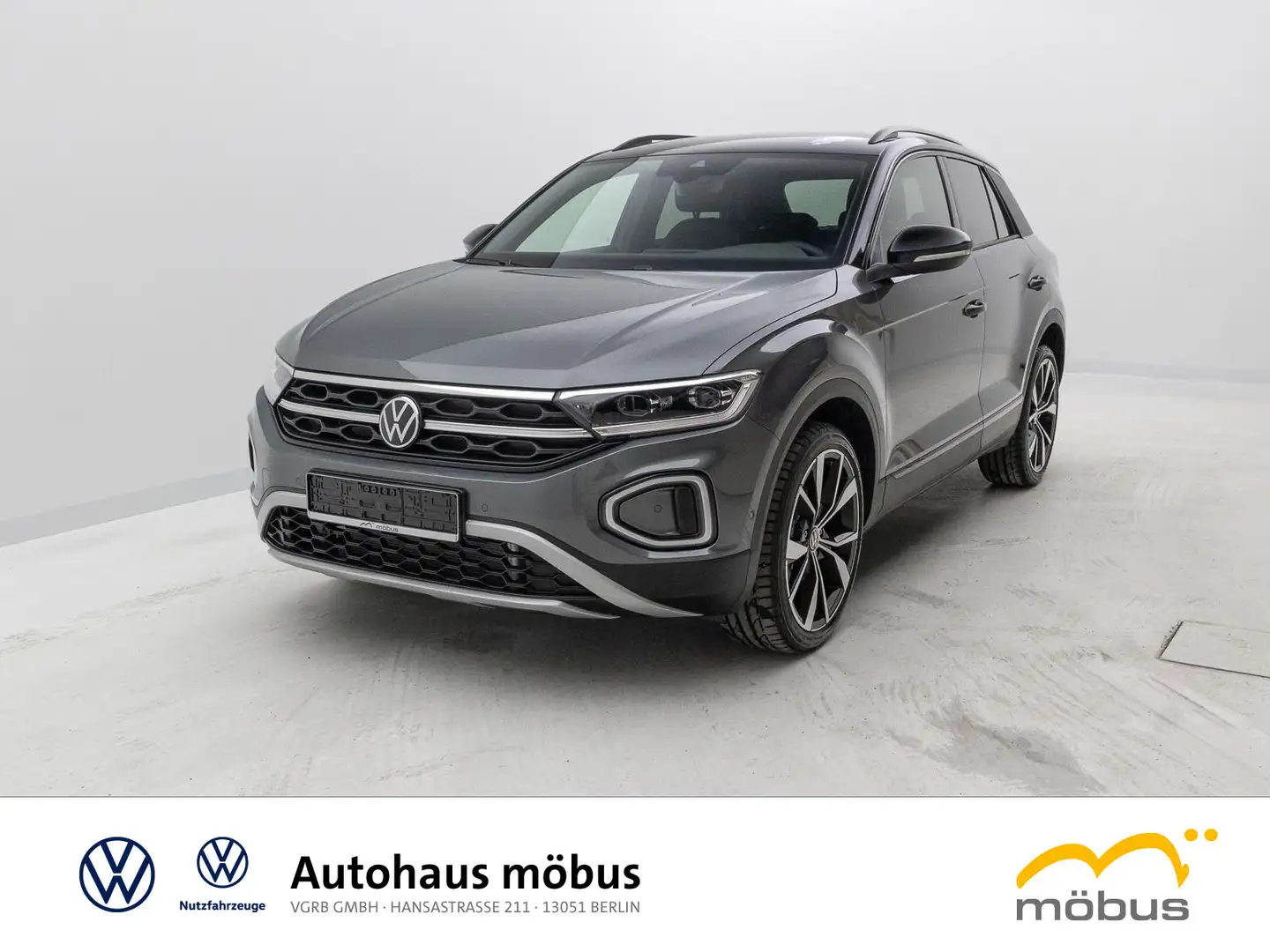 Volkswagen T-Roc Style*1.5TSI 110 kW DSG*19 ZOLL*LED Grau - 1