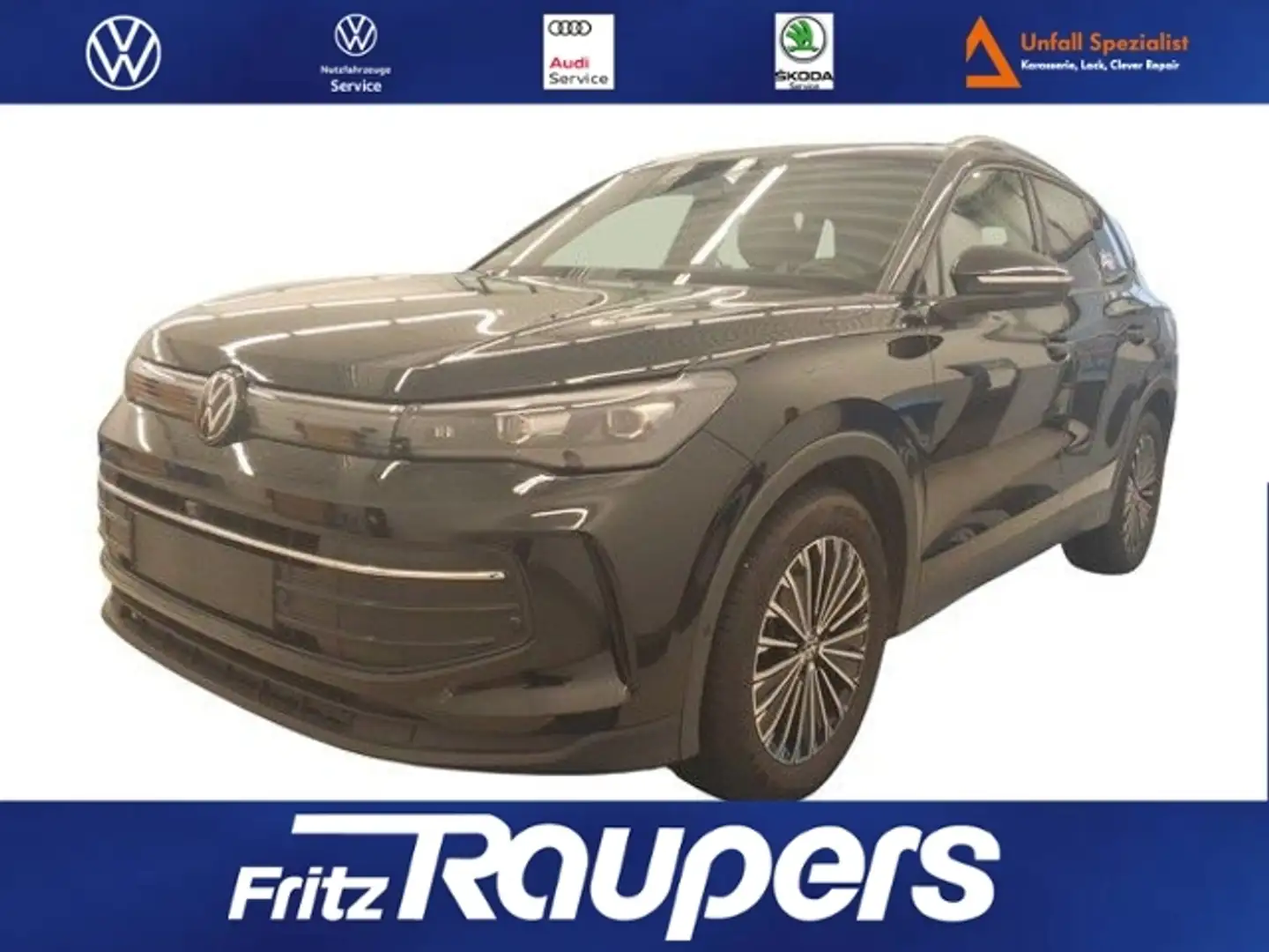 Volkswagen Tiguan 1.5 eTSI Goal +AHK+ALLWETTER+360° Noir - 1
