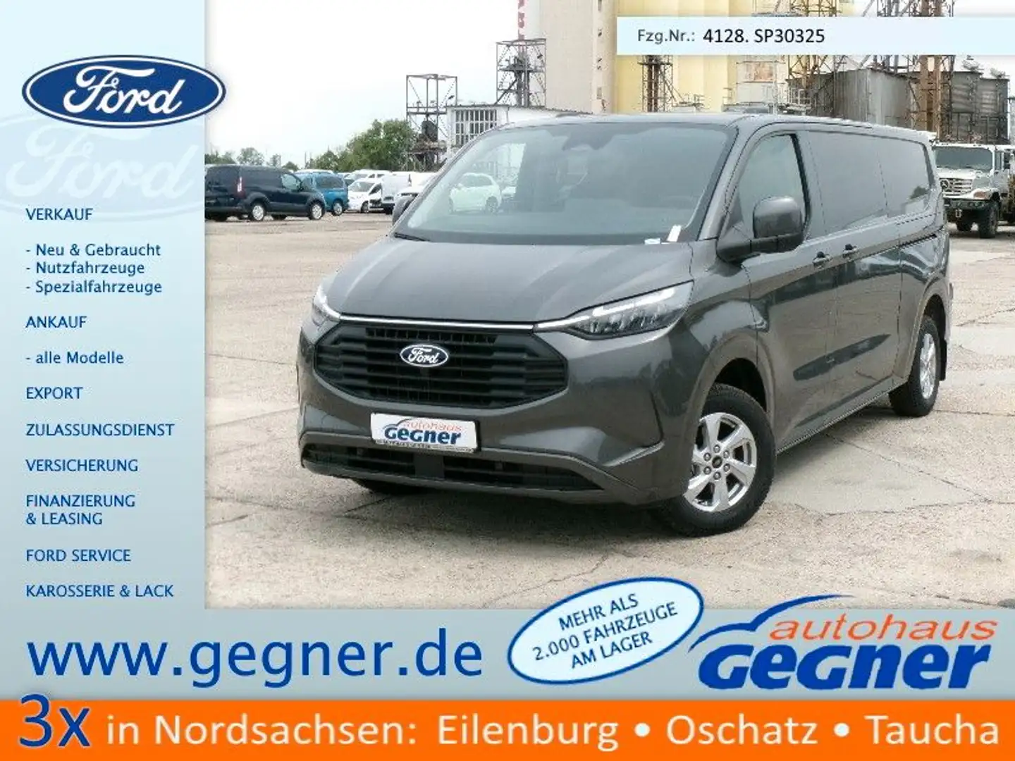 Ford Transit Custom Limited 2.5L PHEV MultiCab AHK Gris - 1