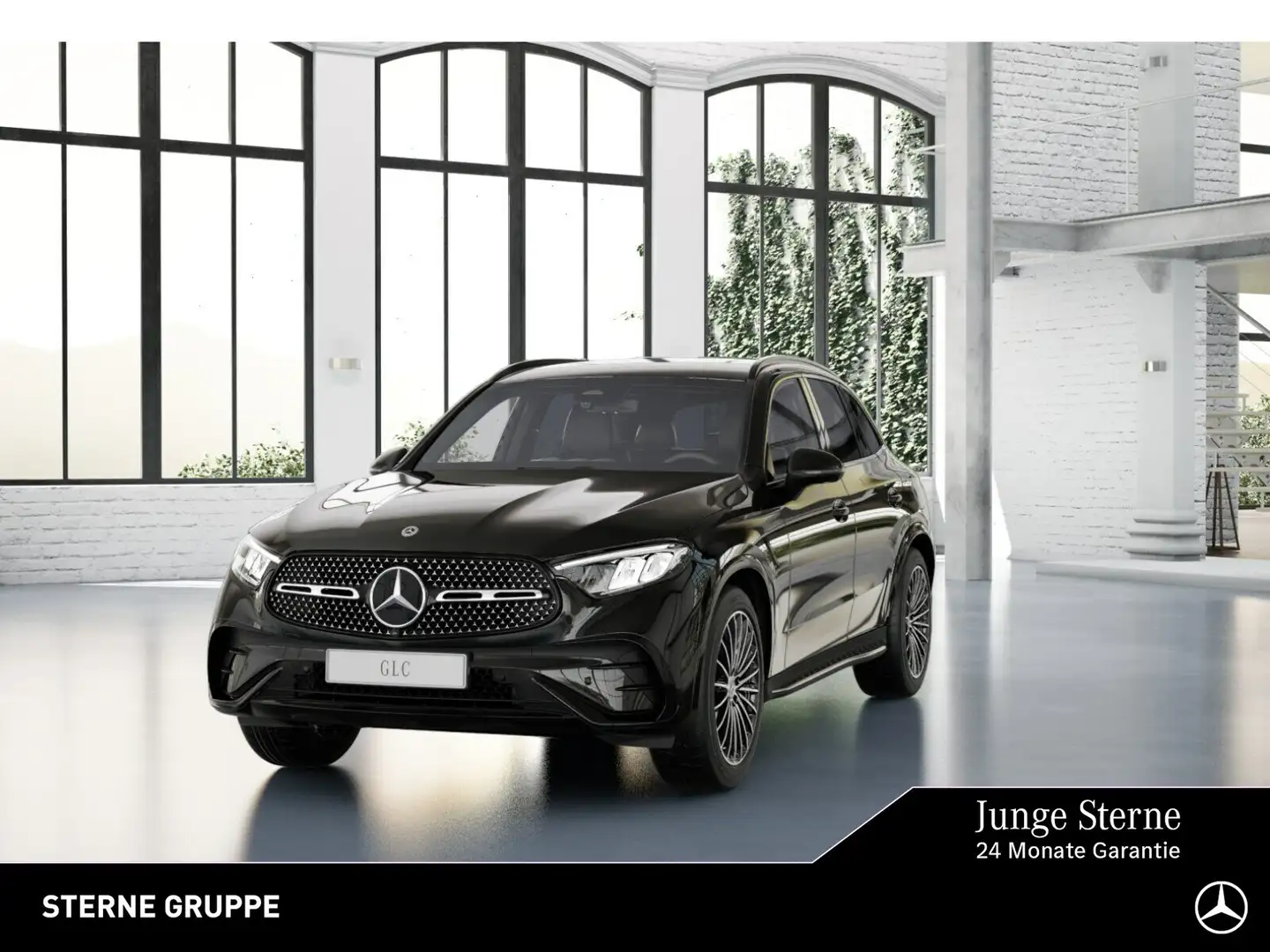 Mercedes-Benz GLC 400 GLC 400 e 4M AMG NIGHT Burm 20" Niveau 360 Ambi Noir - 1