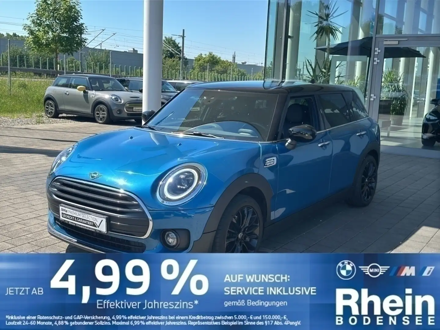 MINI Cooper Clubman Rückfahrkamera DrivingAssist SH Blauw - 1