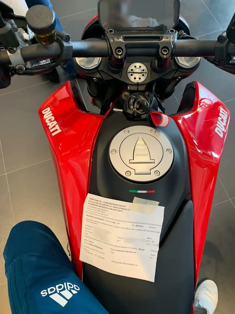 Ducati Hypermotard 950 35kW Rosso - 1