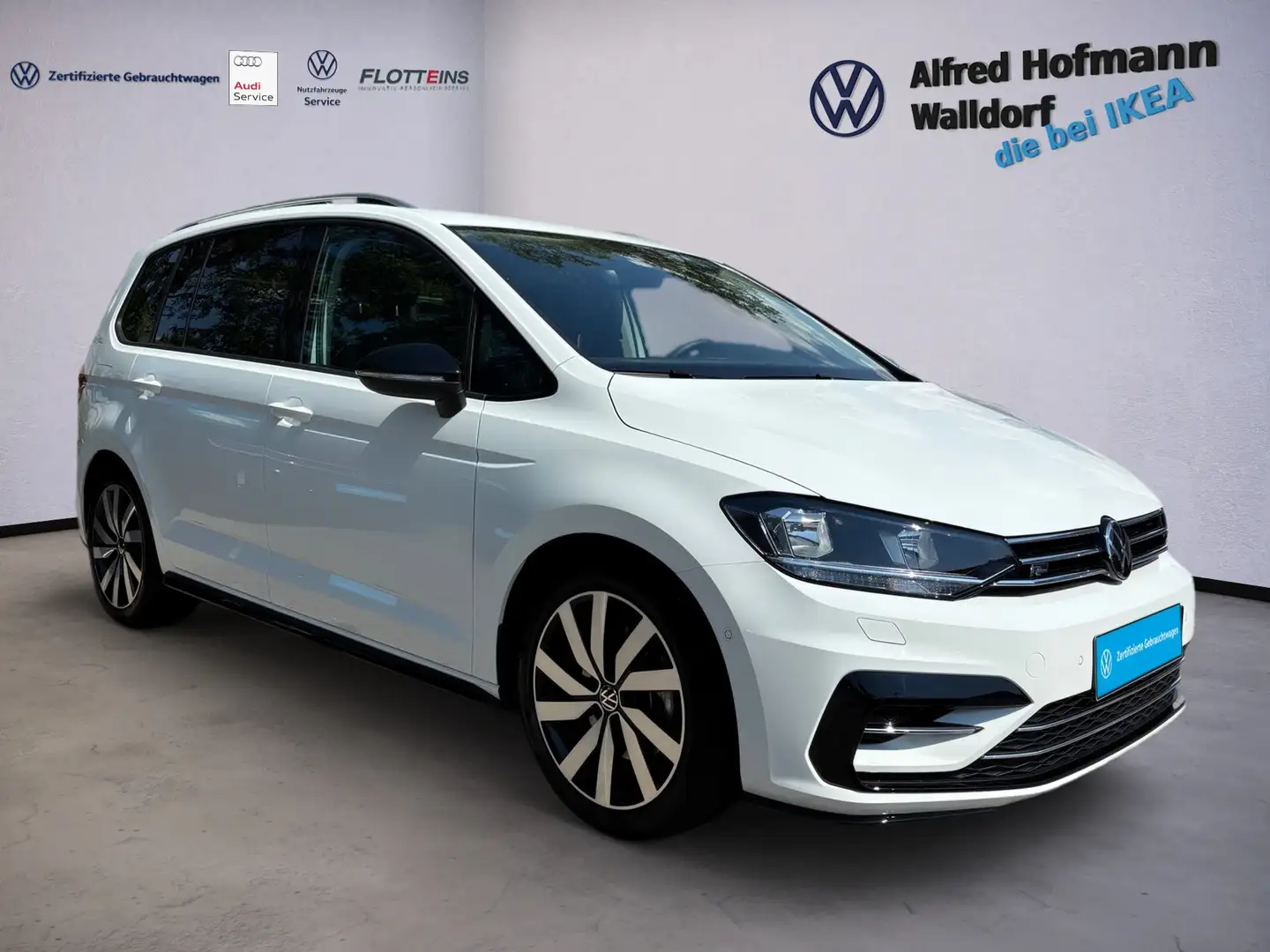 Volkswagen Touran 2.0 TDI Goal 7-Gang-DSG Blanco - 2